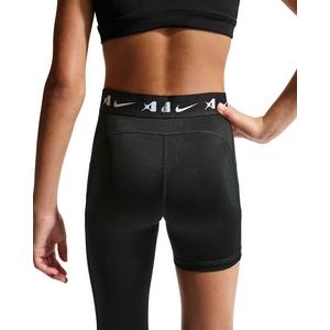 A'ja Wilson Big Girls' A'symmetric Mid-Rise Single-Leg Basketball Leggings - Black