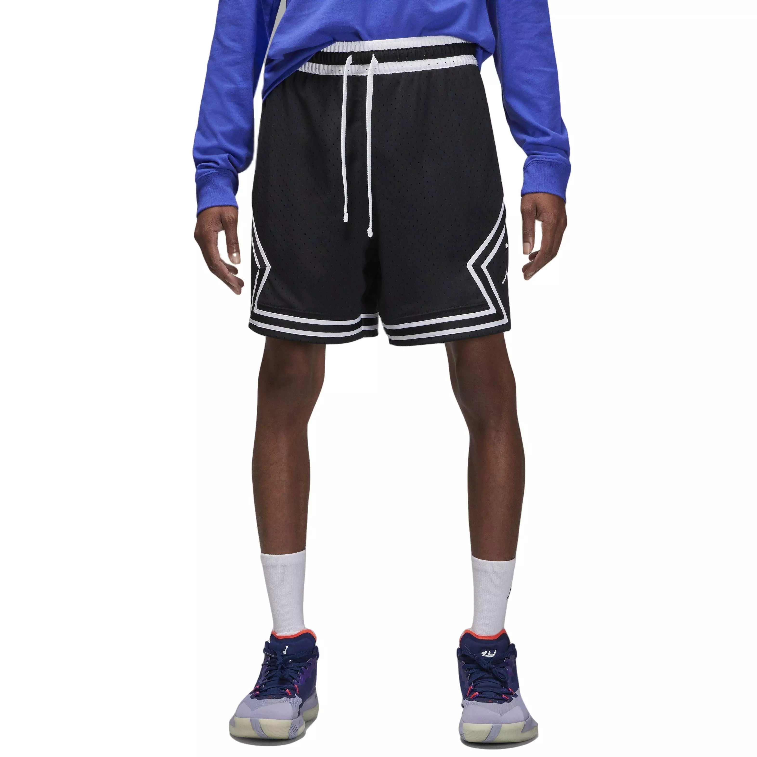 Jordan Men's Dri-FIT Sport Diamond Shorts-Black - BLACK