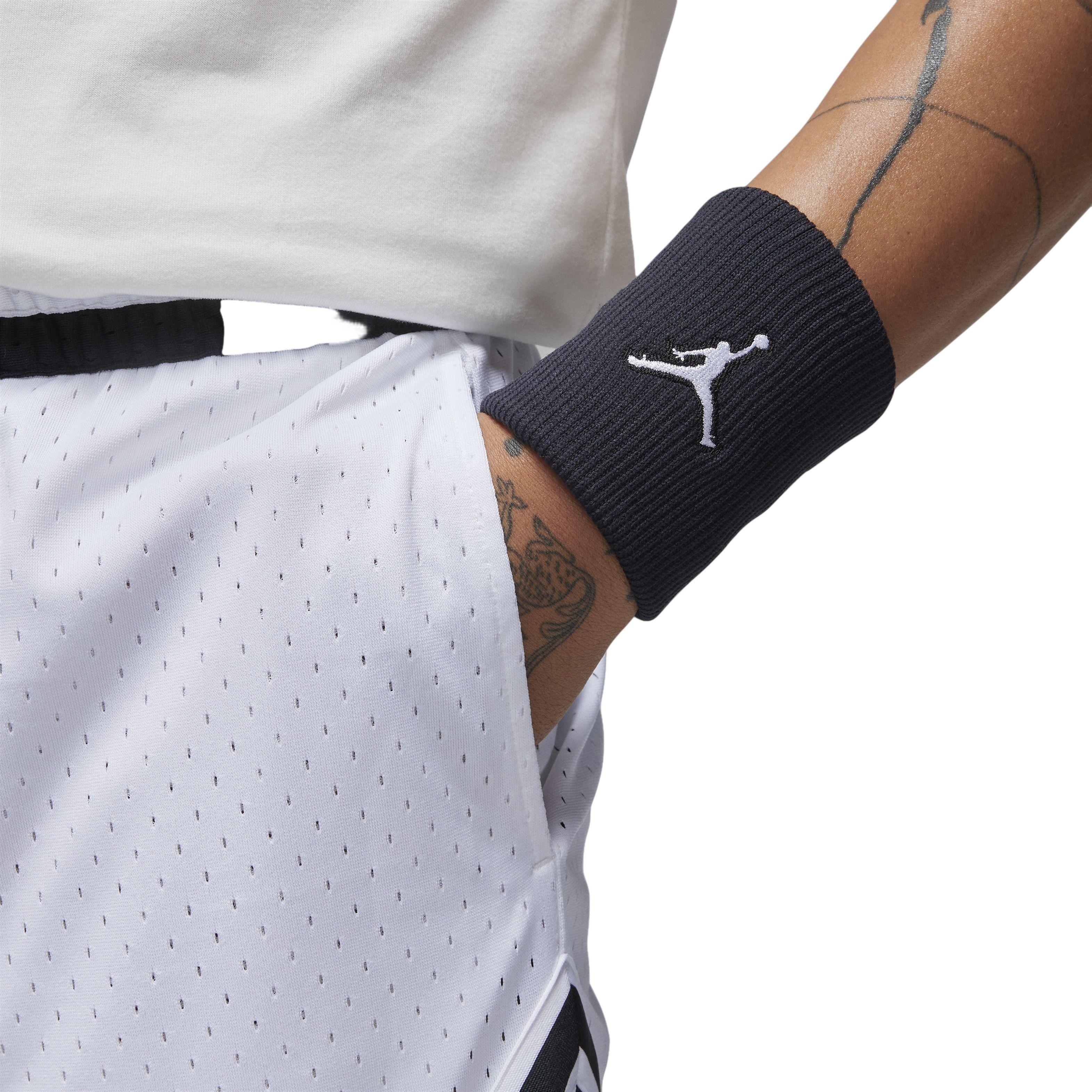 Jordan Men's Dri-FIT Sport Diamond Shorts-White - WHITE Thumbnail View 4