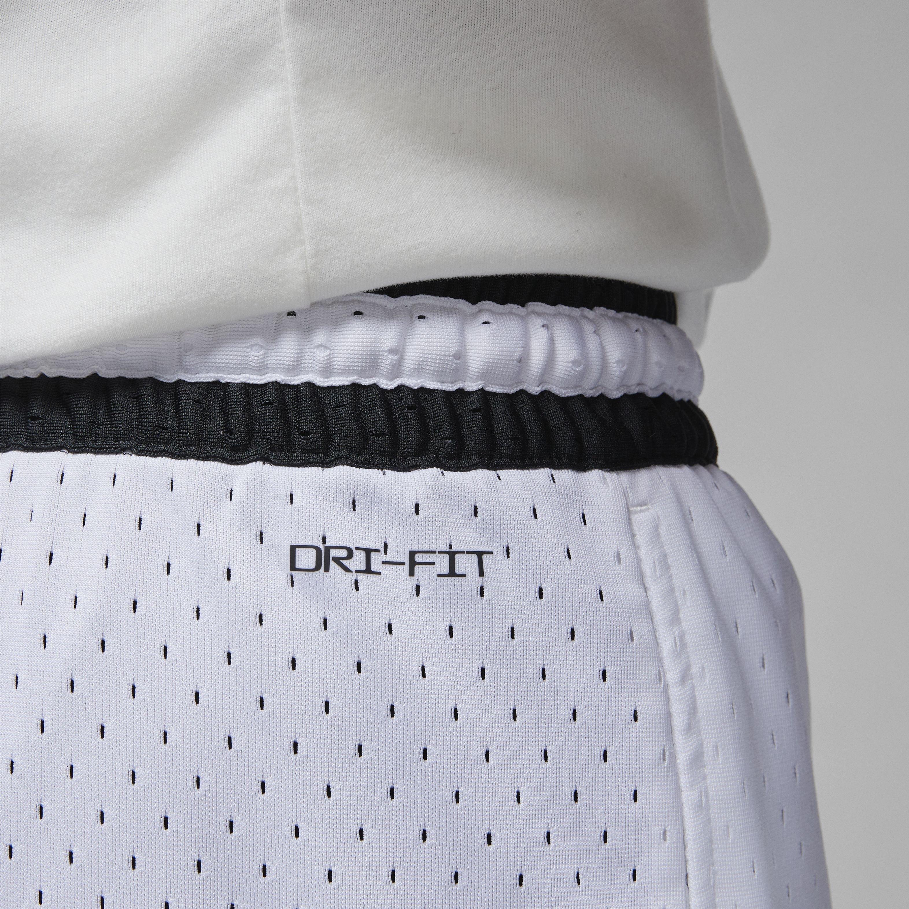 Jordan Men's Dri-FIT Sport Diamond Shorts-White - WHITE Thumbnail View 5