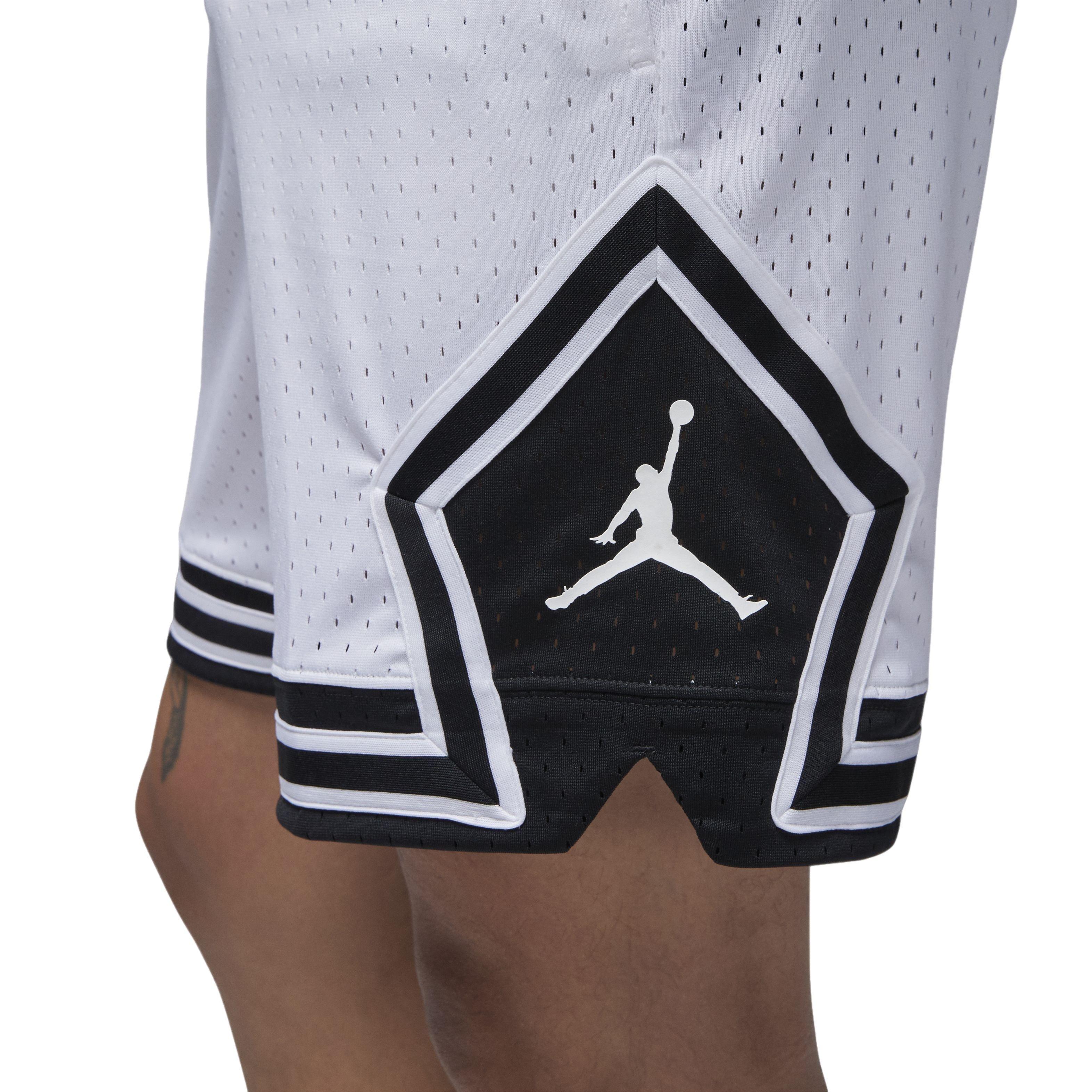 Jordan Men's Dri-FIT Sport Diamond Shorts-White - WHITE Thumbnail View 6