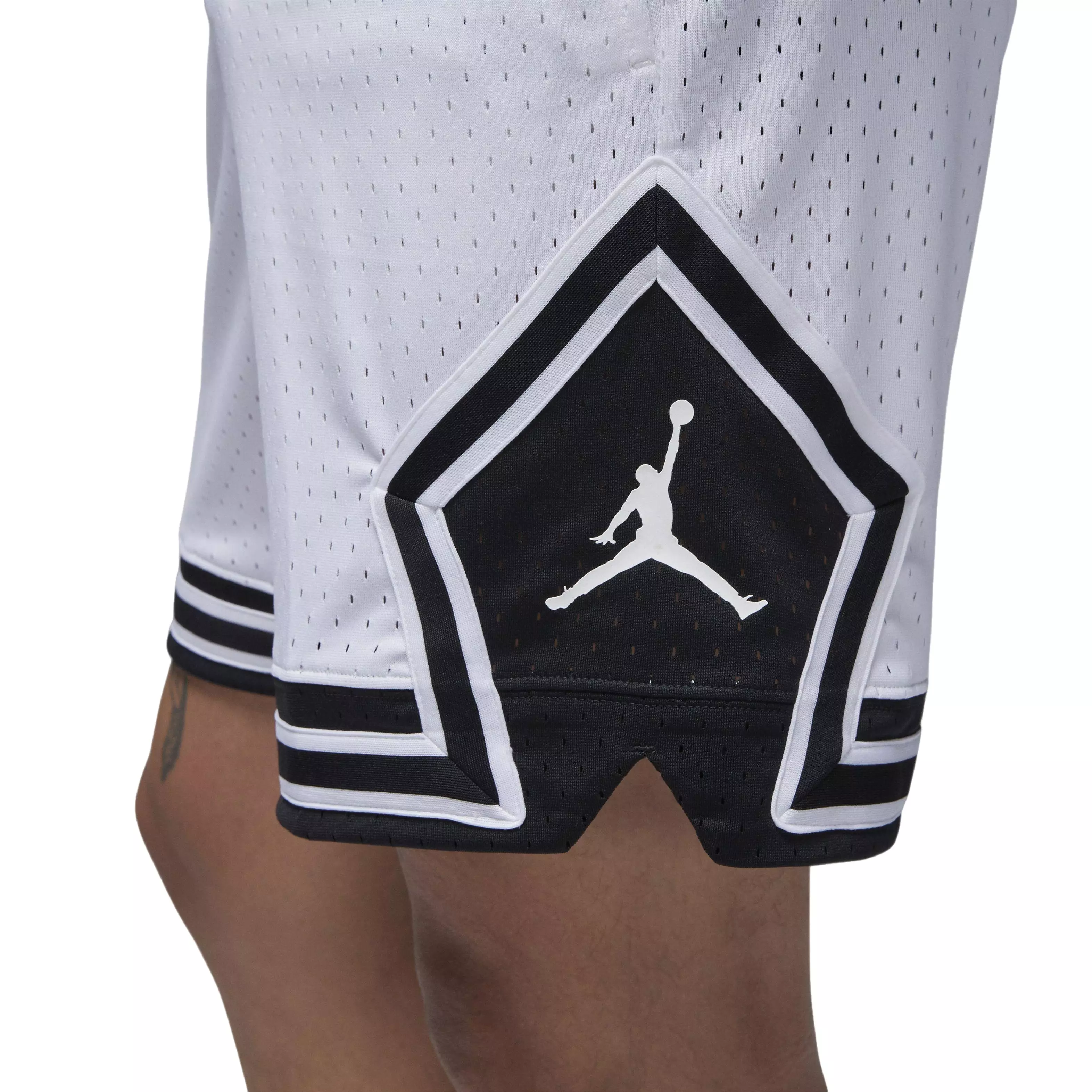 Jordan Men's Dri-FIT Sport Diamond Shorts-White - WHITE