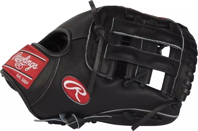 Rawlings Heart of the Hide 11.75" Web Baseball Glove RHT - BLACK