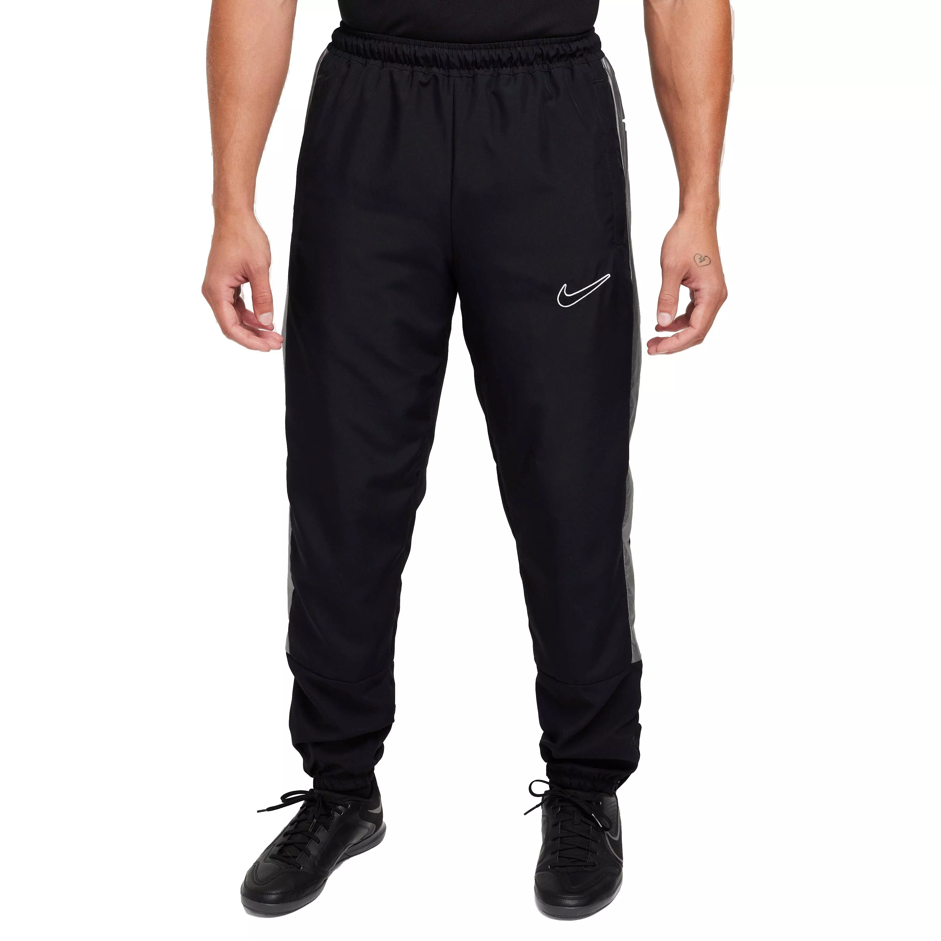 Nike Men's Academy Water-Repellent Soccer Pants - BLACK/WHITE