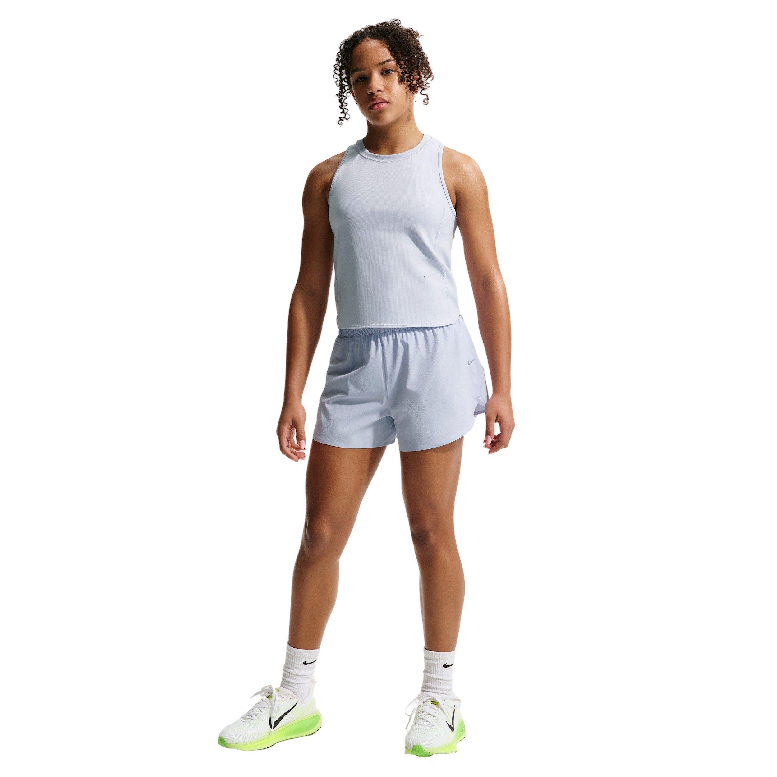 Nike Big Girls' MAVN Knit Tank Top - Grey - GREY Thumbnail View 4