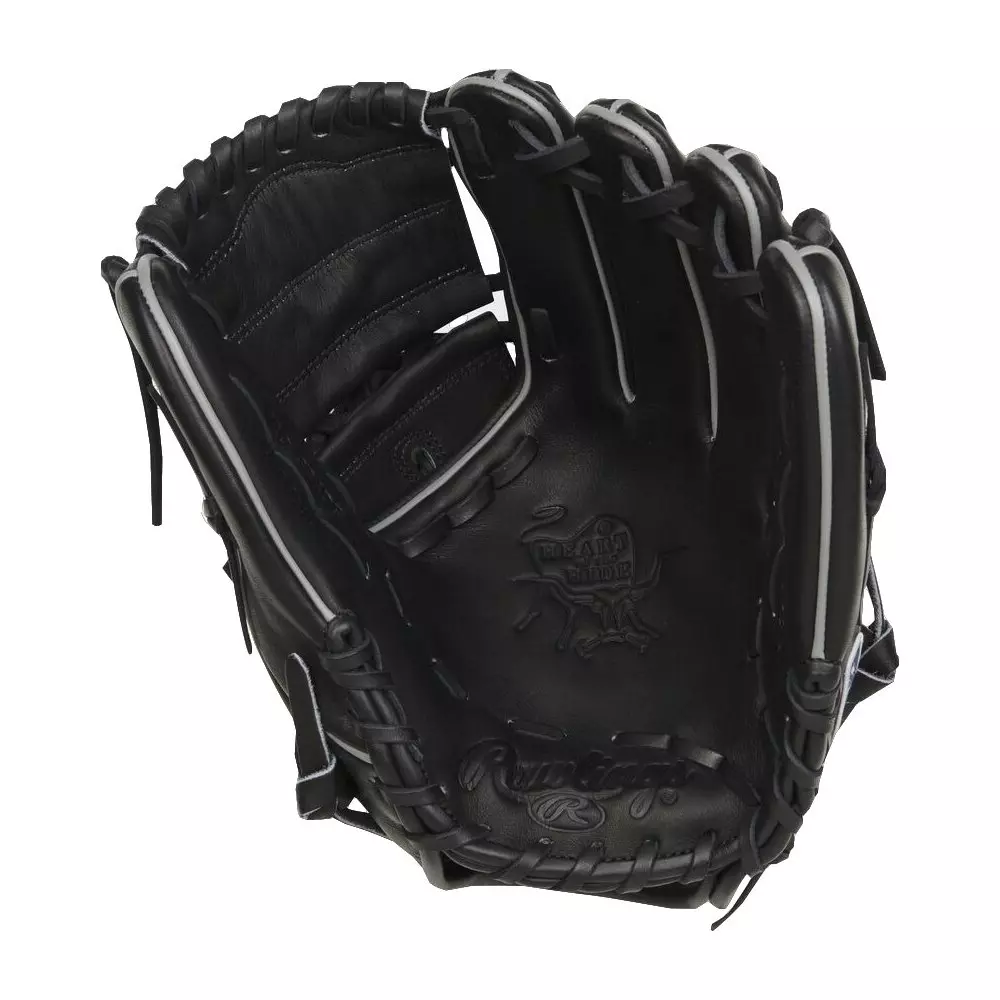 Rawlings Heart of the Hide 12" Infield/Pitcher's Baseball Glove RHT - BLACK