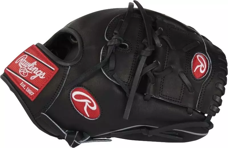 Rawlings Heart of the Hide 12" Infield/Pitcher's Baseball Glove RHT - BLACK