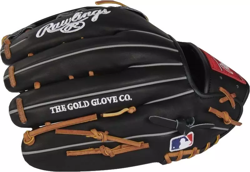 Rawlings Heart of the Hide 12.75" Outfield Baseball Glove LHT - Black - BLACK/TAN
