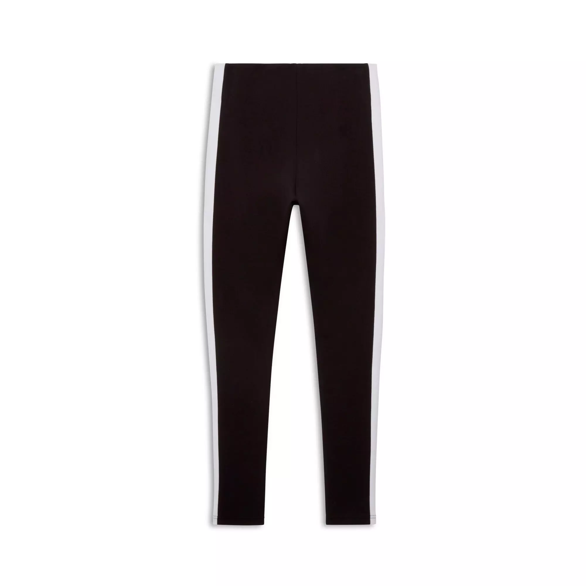 PUMA Women's T7 Zip Leggings - Black/White - BLACK/WHITE