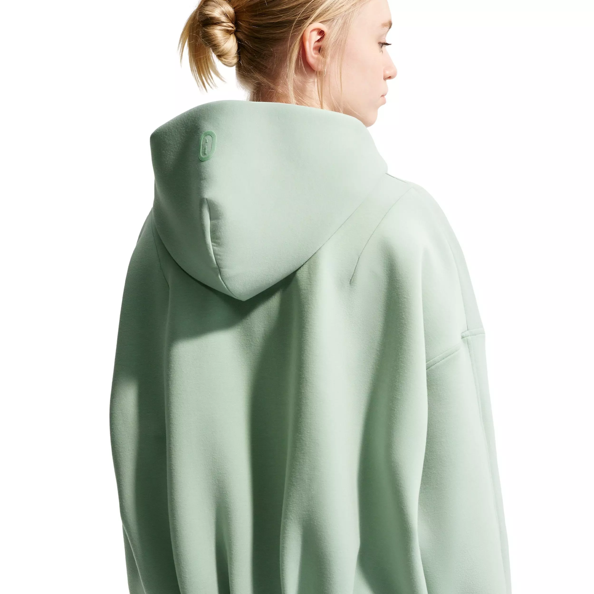 Nike Big Girls' MAVN Therma-FIT Knit Full-Zip Hooded Jacket - Green - GREEN