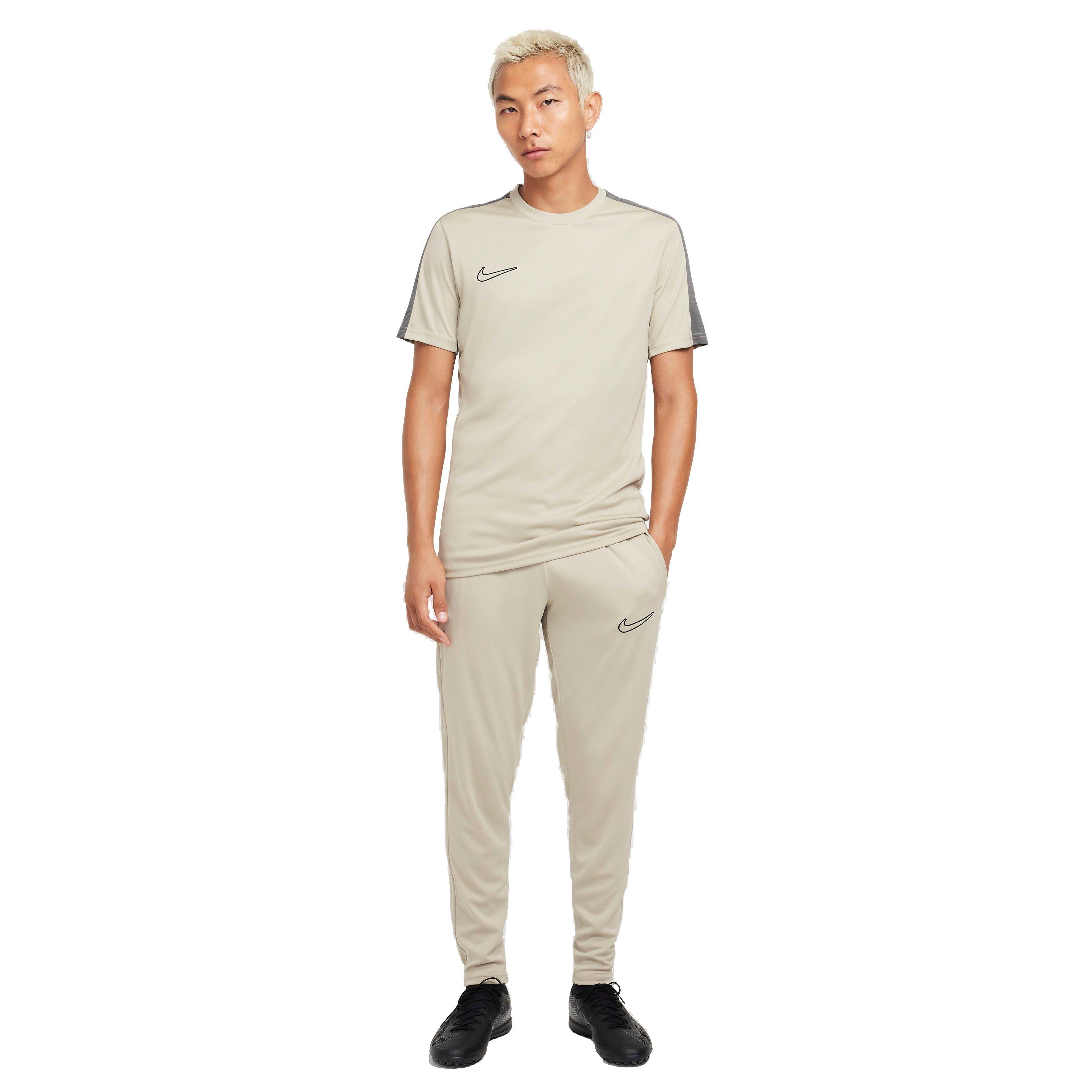 Nike Men's Dri-Fit Academy Soccer Pants-Beige - BEIGE Thumbnail View 6