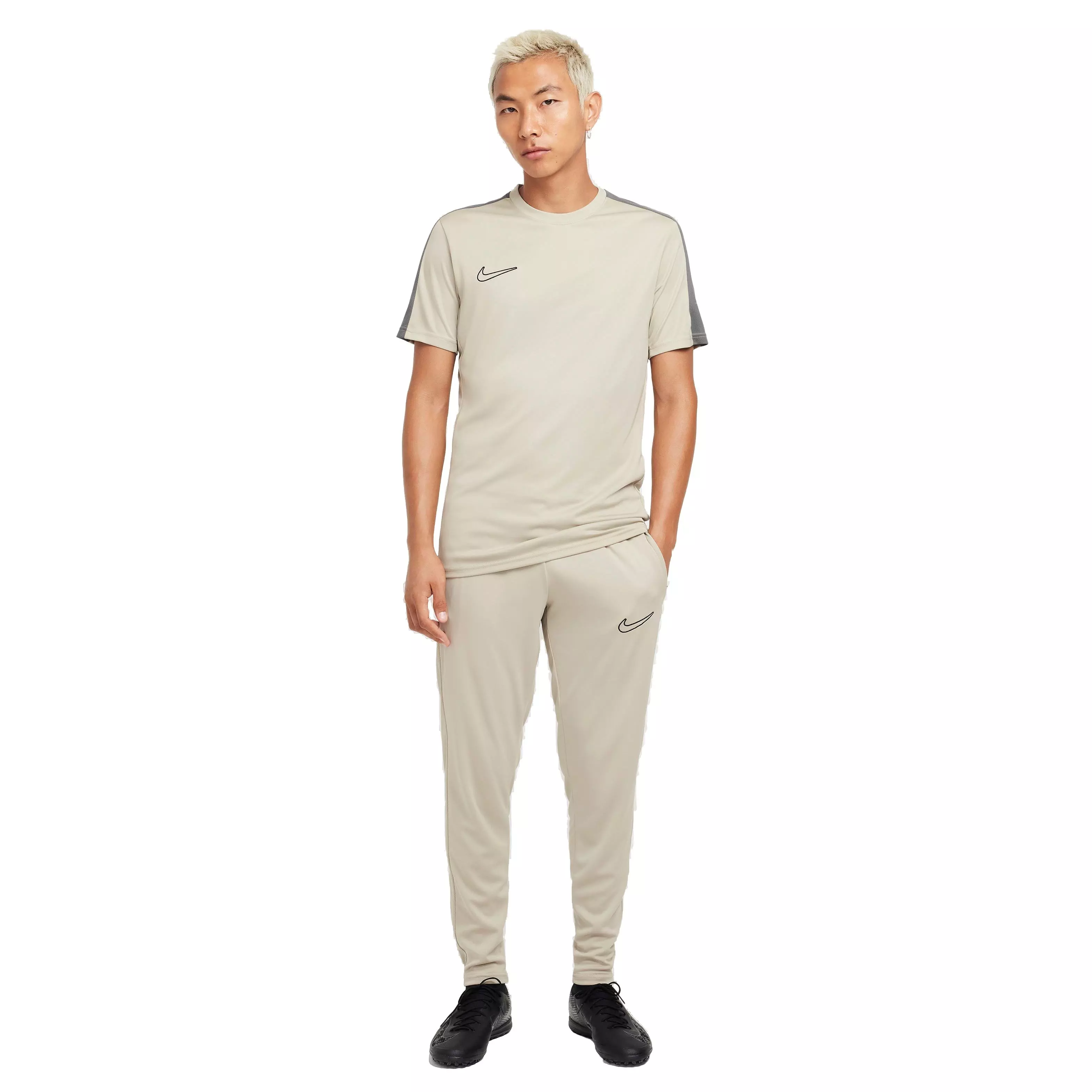 Nike Men's Dri-Fit Academy Soccer Pants-Beige - BEIGE