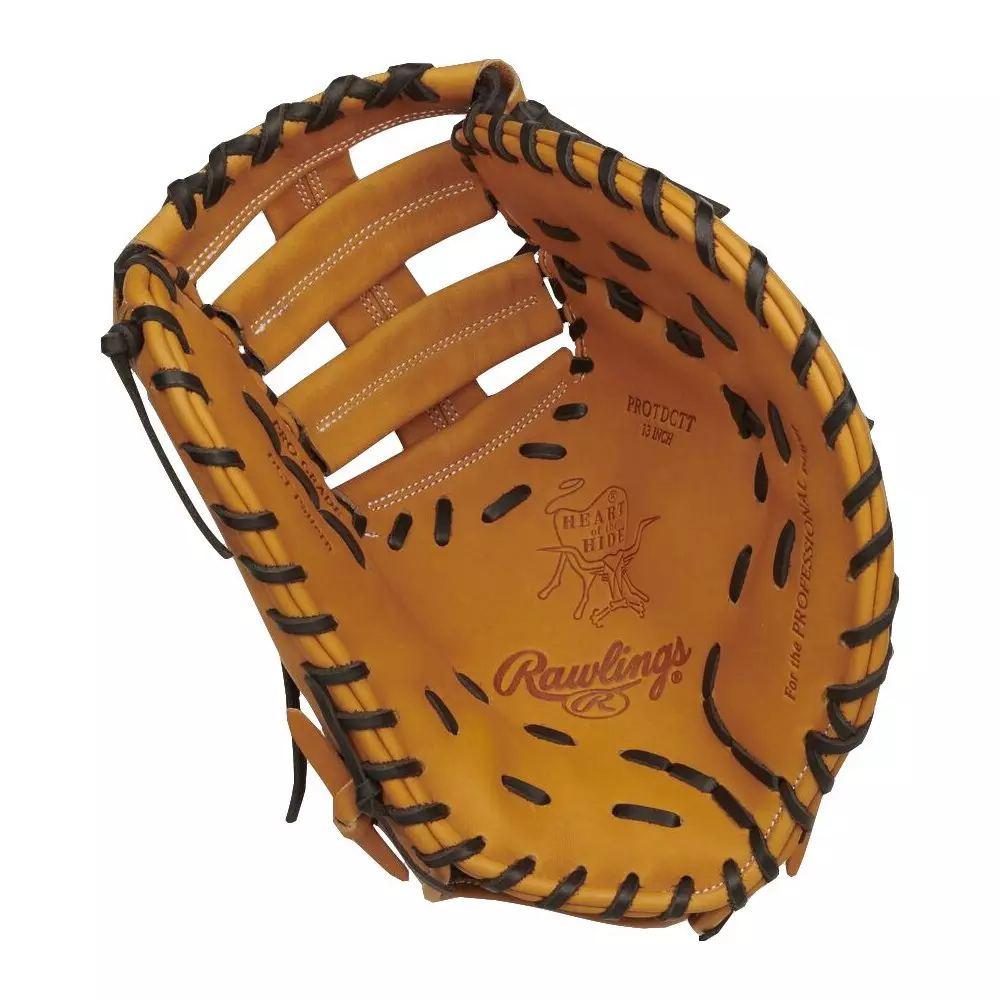Rawlings Heart of the Hide 13" First Base Baseball Mitt LHT - TAN/BLACK
