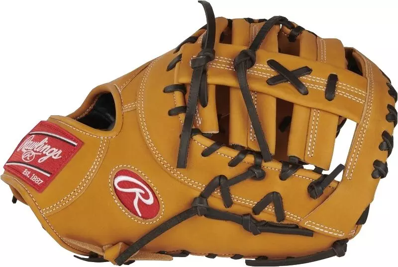 Rawlings Heart of the Hide 13" First Base Baseball Mitt LHT - TAN/BLACK