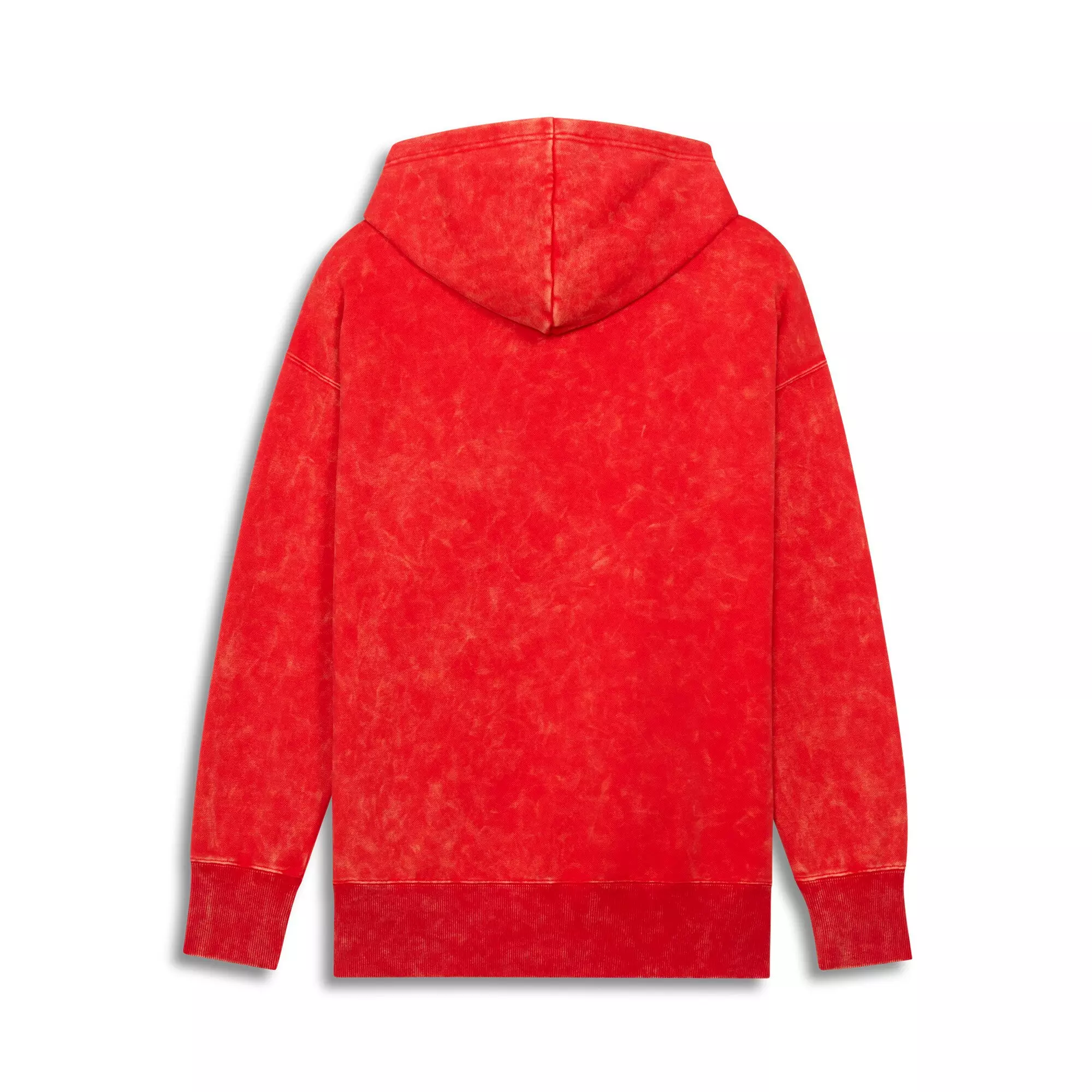 PUMA Women's PUMATECH-X Washed Relaxed FL Hoodie -Red - RED