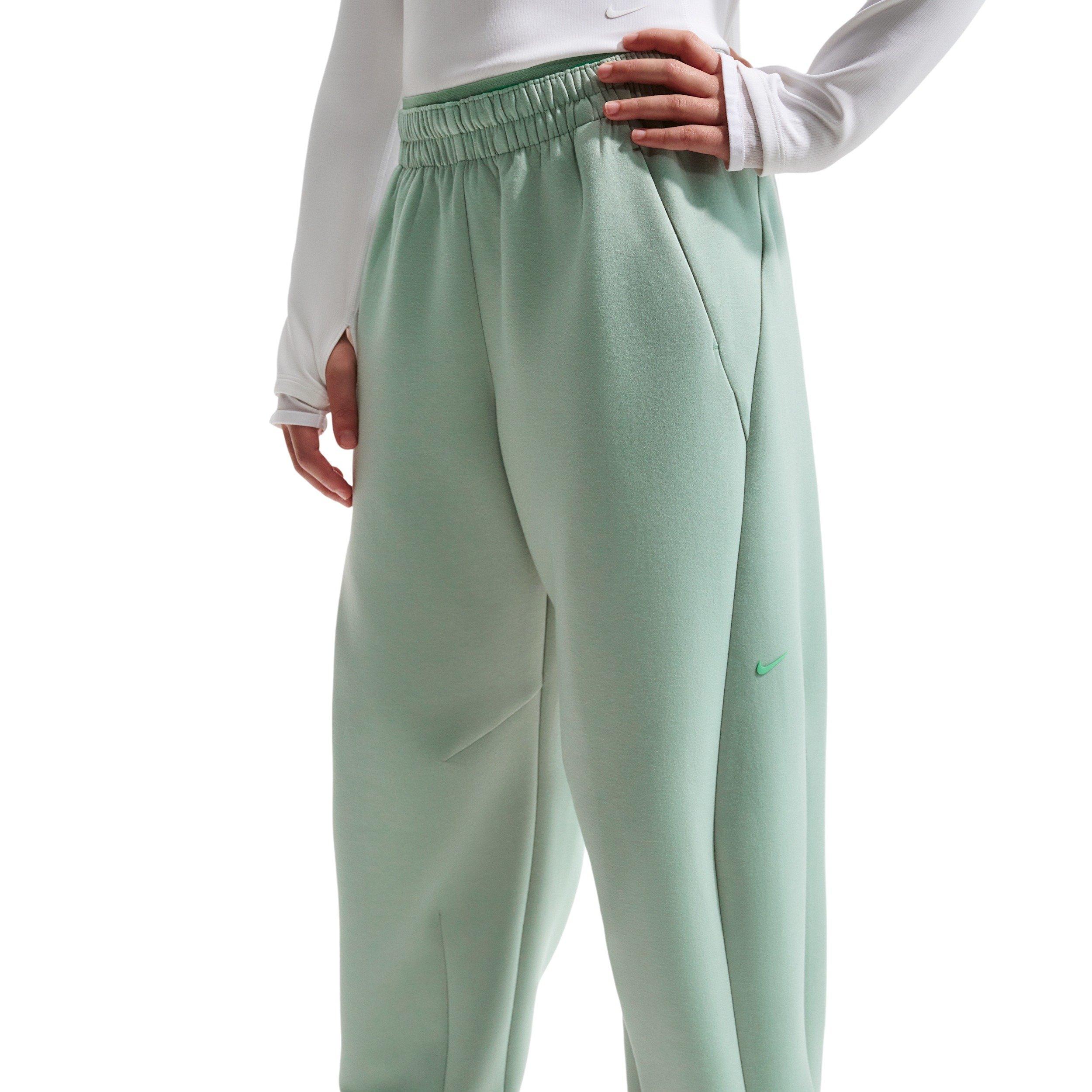 Nike Big Girls' MAVN High-Rise Therma-FIT Knit Sweatpants - Green - GREEN Thumbnail View 5