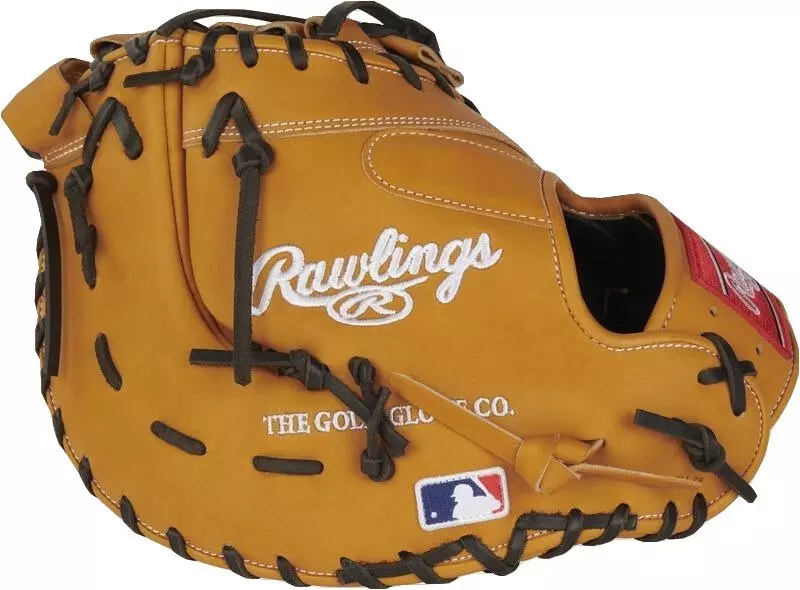 Rawlings Heart of the Hide 13" First Base Baseball Mitt RHT - TAN/BLACK