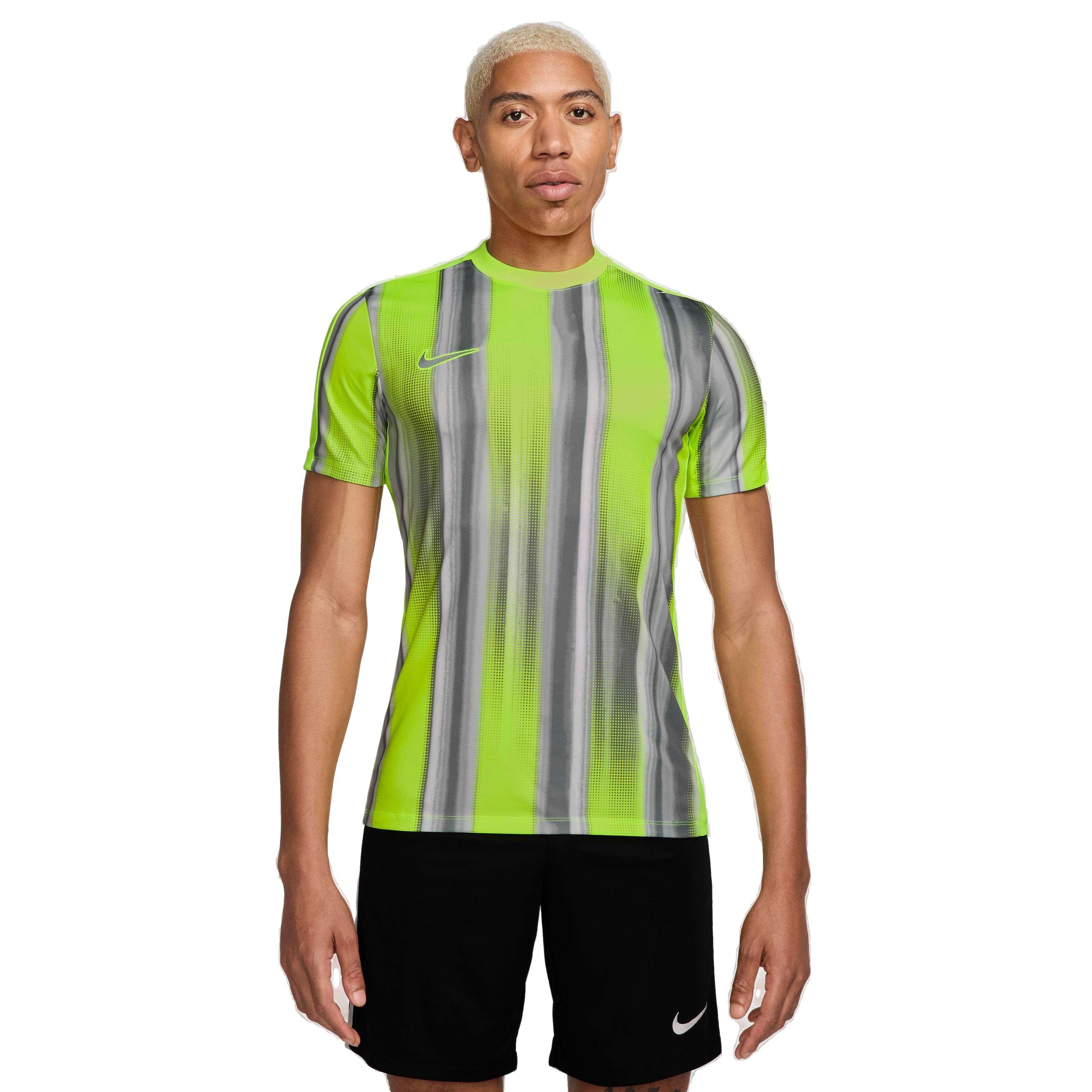 Nike Men's Dri-FIT ACD Short Sleeve Graphic Soccer Top - VOLT Thumbnail View 1