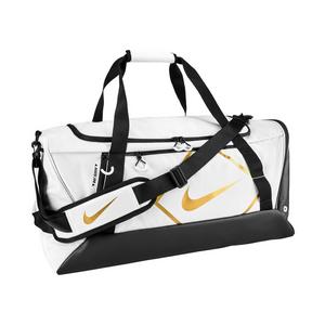 Nike Diamond Duffle Bag - White/Black/Gold