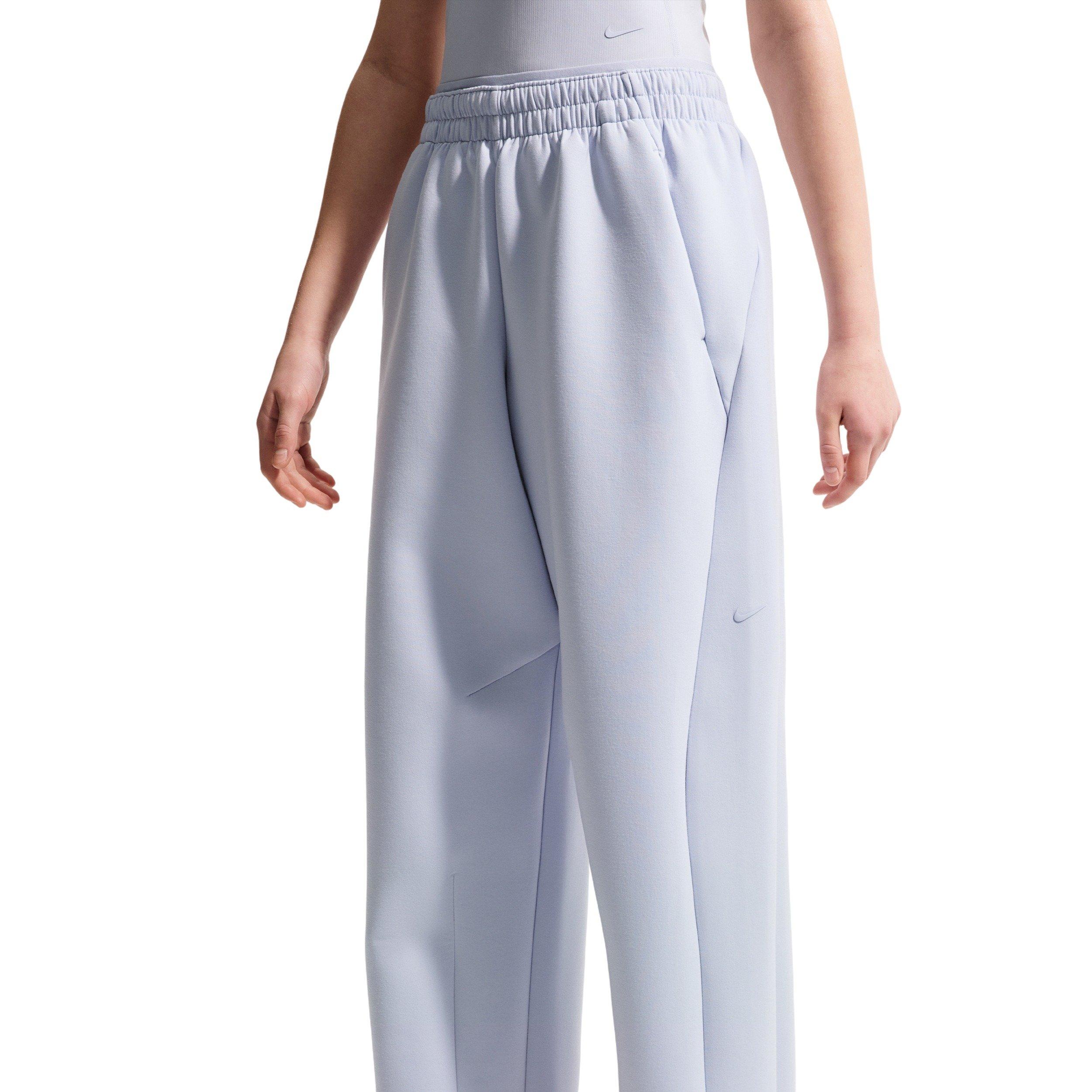 Nike Big Girls' MAVN High-Rise Therma-FIT Knit Sweatpants - Grey - GREY Thumbnail View 5