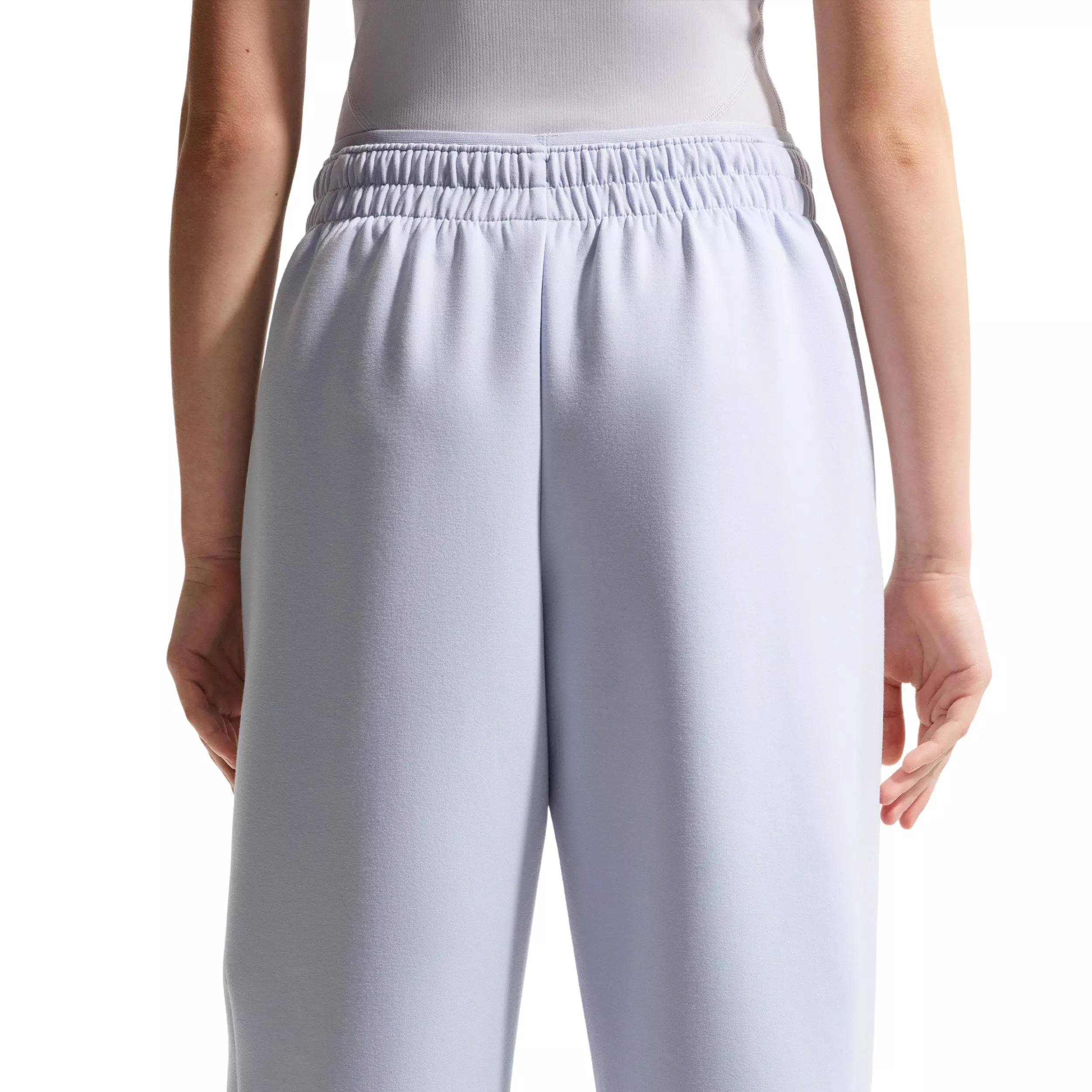 Nike Big Girls' MAVN High-Rise Therma-FIT Knit Sweatpants - Grey - GREY