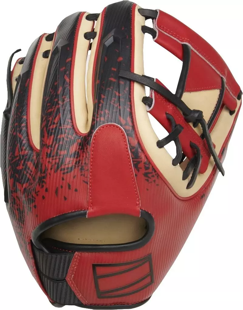 Rawlings REV1X 11.5" Infield Baseball Glove RHT - KHAKI/RED