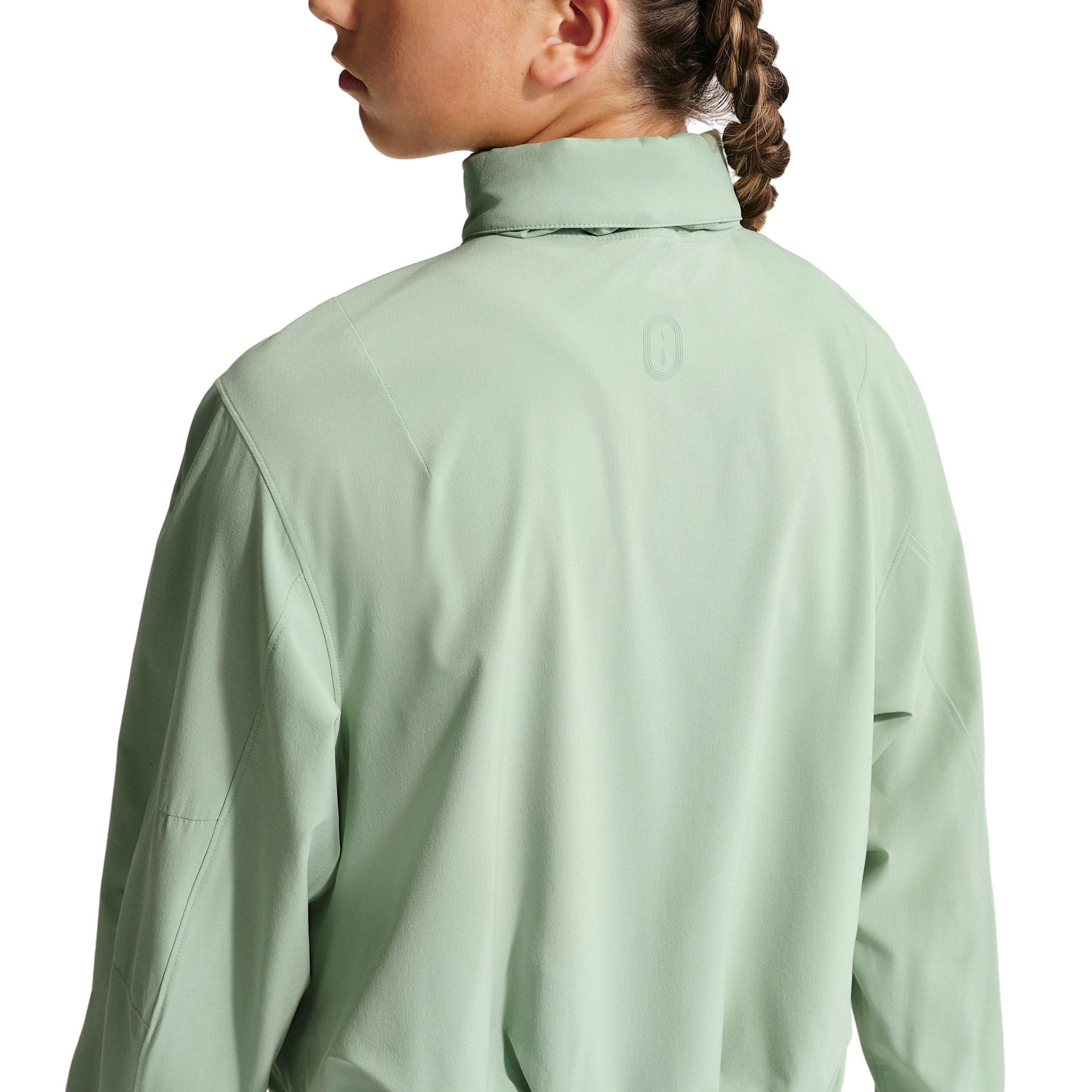 Nike MAVN Water Repellent UV Big Girls' Green Woven Jacket