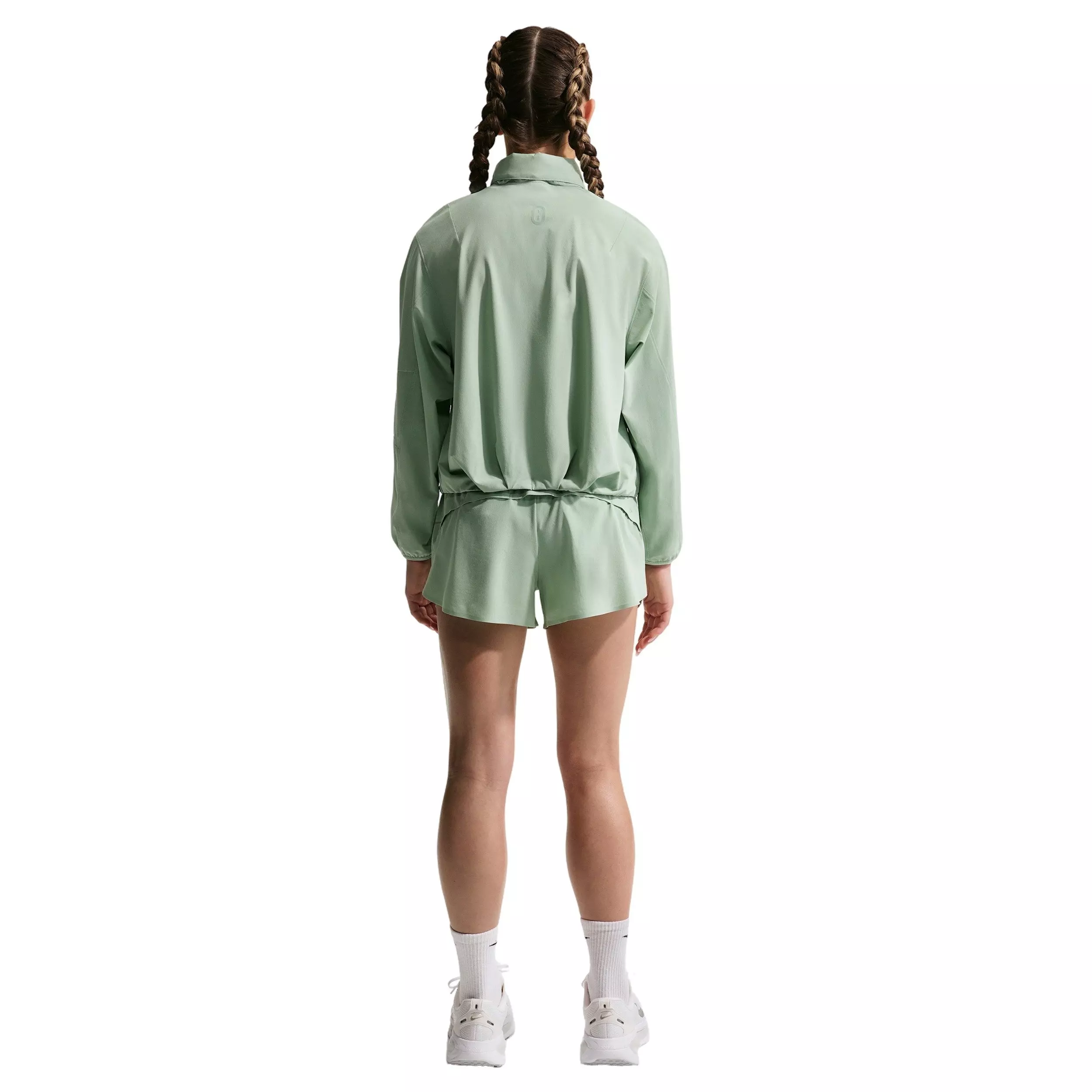 Nike Big Girls' MAVN Water Repellent UV Woven Jacket - Green - GREEN