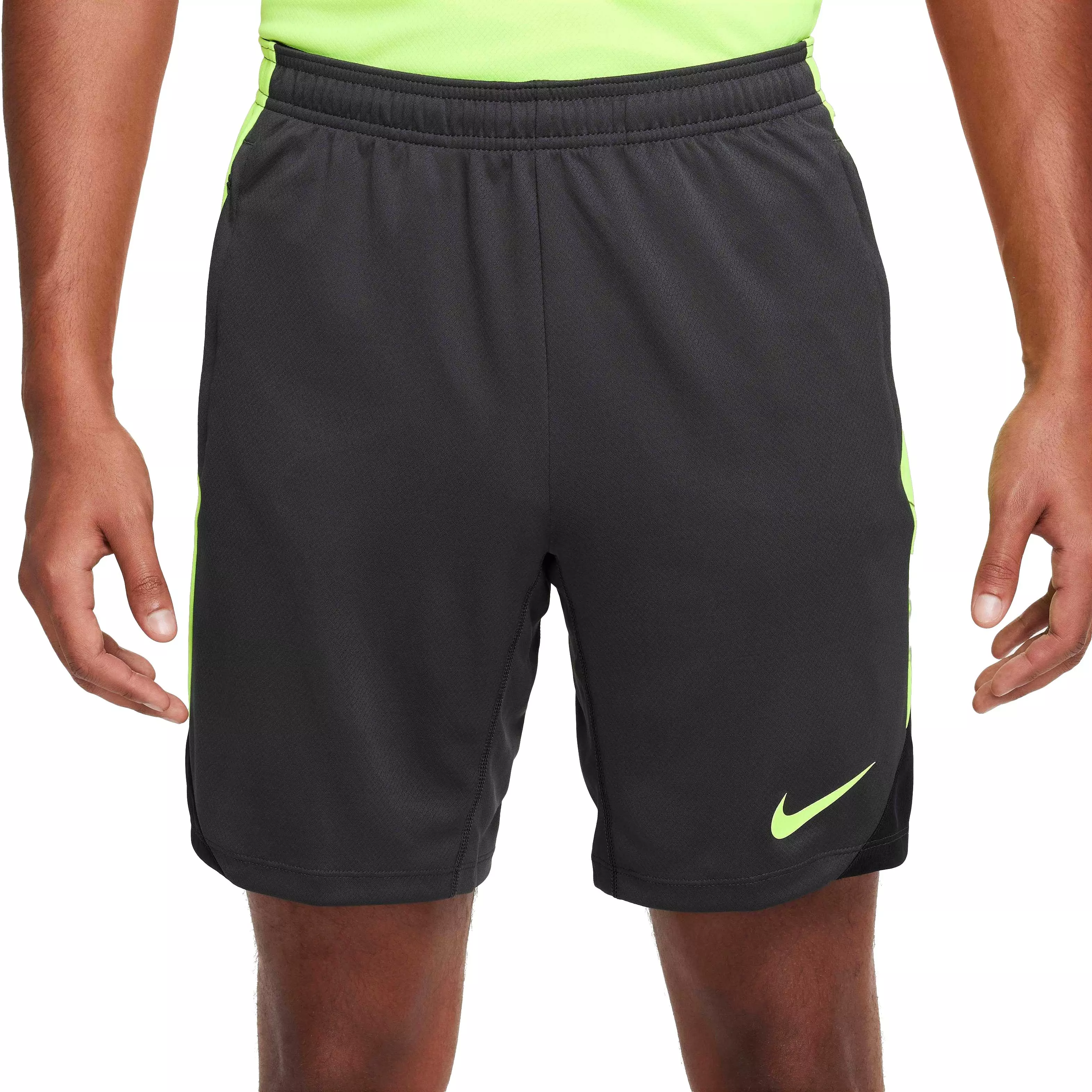Nike Men's Strike Dri-FIT Soccer Shorts - BLACK/VOLT