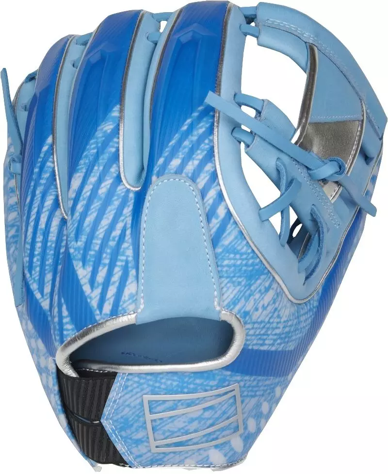 Rawlings Blue REV1X 11.75" Infield Baseball Glove RHT - COLUMBIA BLUE