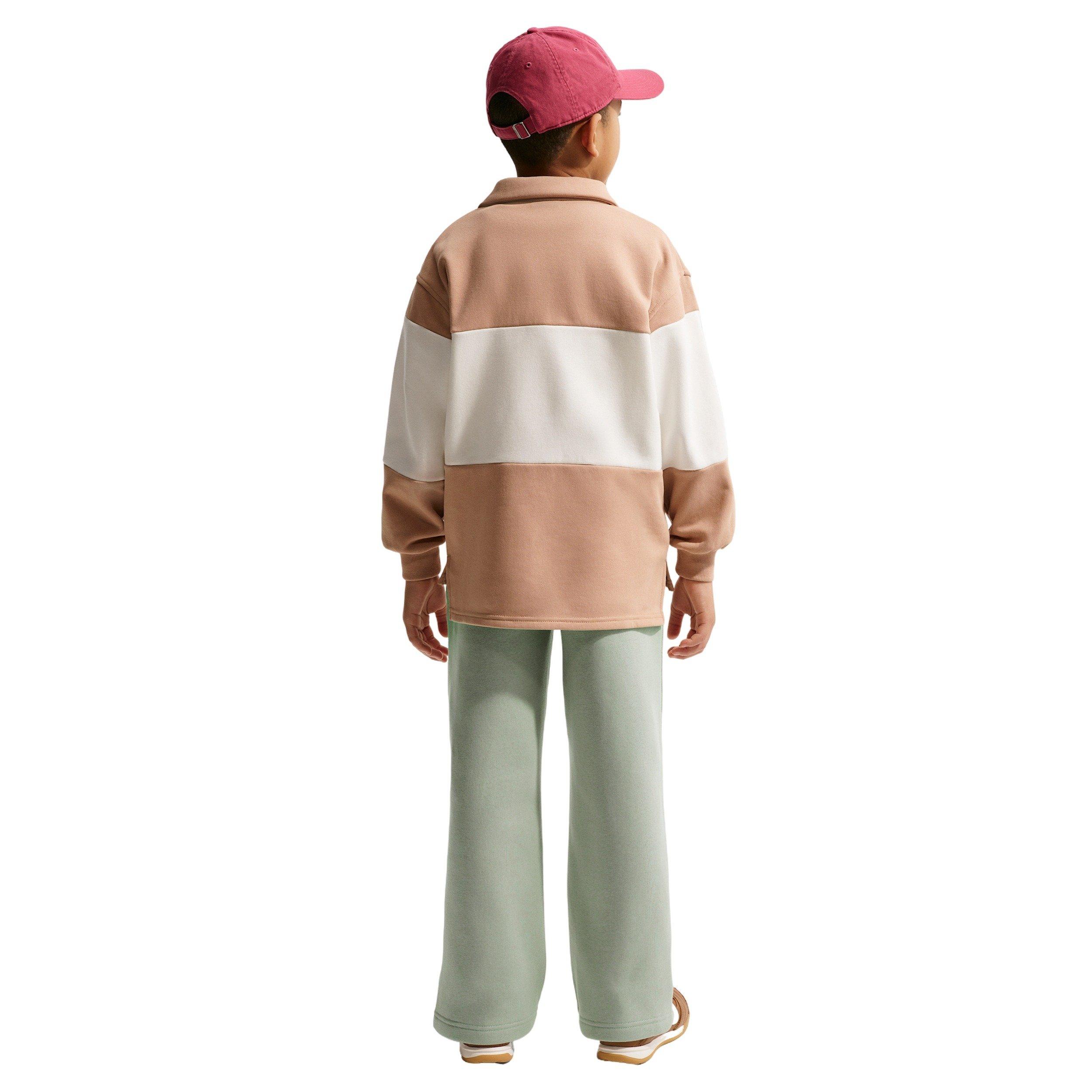 Nike Big Boys' Sportswear Loose Open-Hem Sweatpants - Light Green - LIGHT GREEN Thumbnail View 2