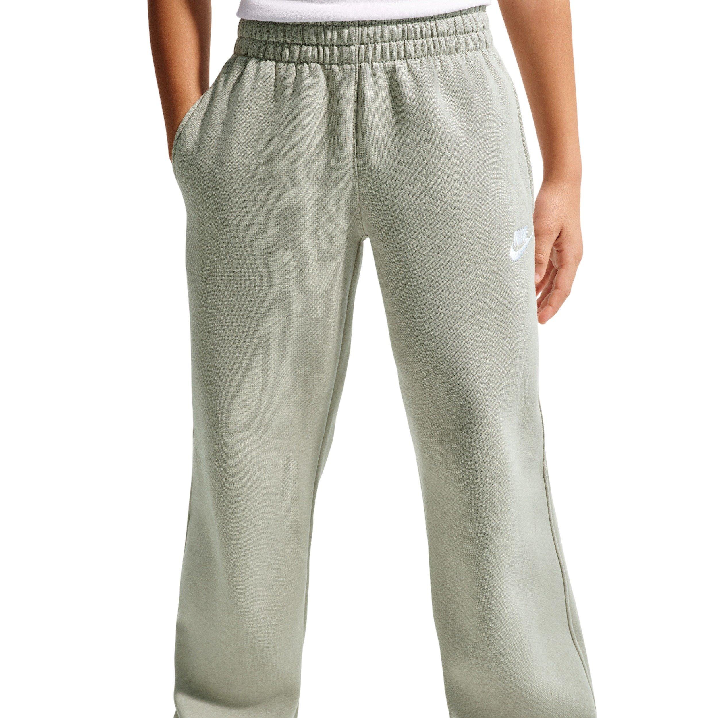 Nike Big Boys' Sportswear Loose Open-Hem Sweatpants - Light Green - LIGHT GREEN Thumbnail View 3