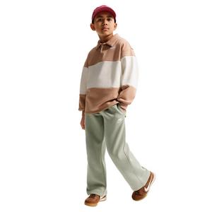 Nike Big Boys' Sportswear Loose Open-Hem Sweatpants - Light Green