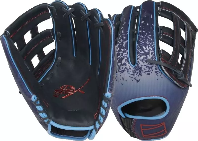 Rawlings REV1X 12.75" Outfield Baseball Glove LHT - BLACK/NAVY