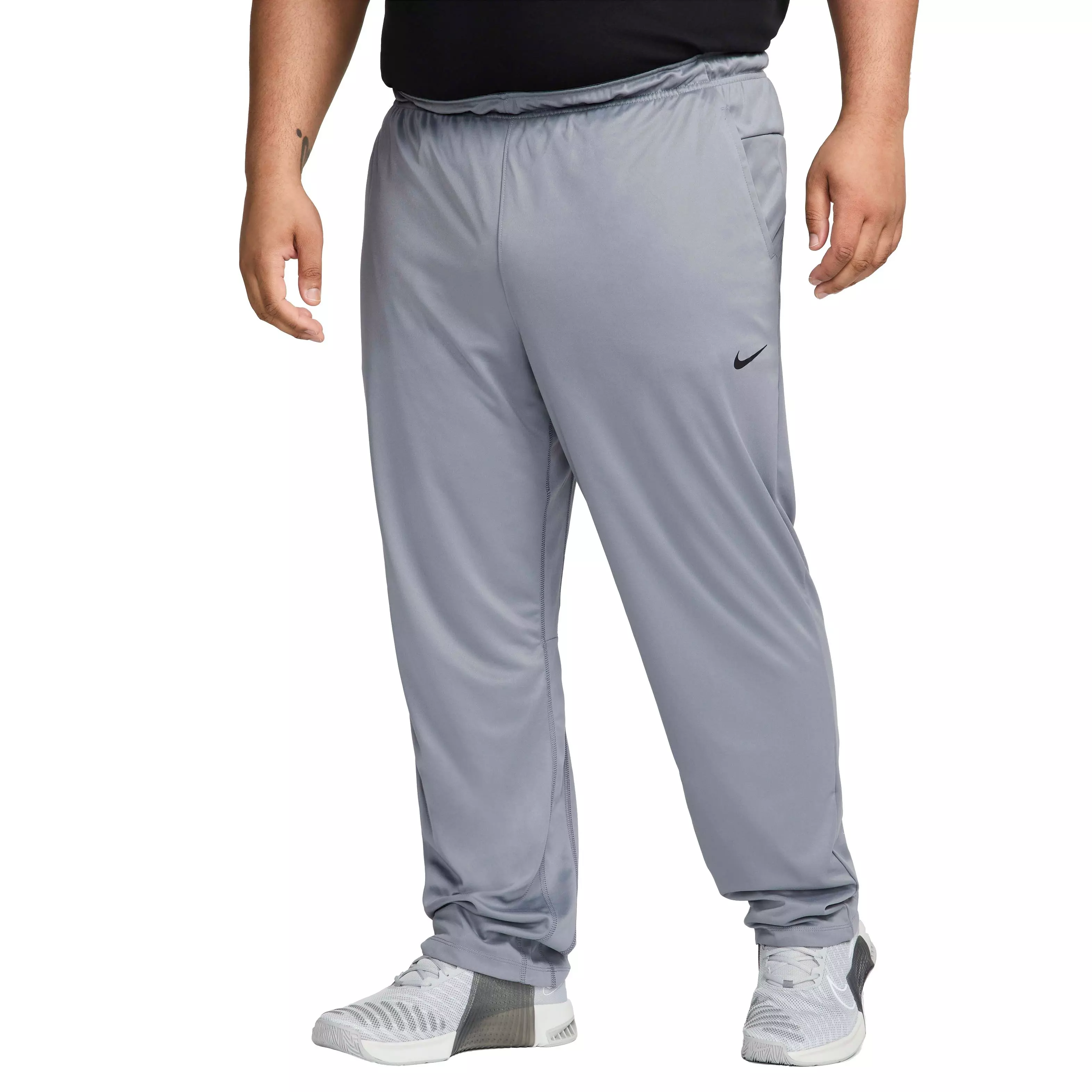Nike Men's Dri-Fit Core Versatile Knit Pants - GREY