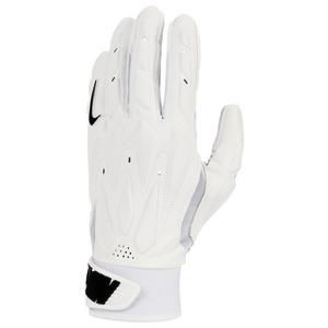 Nike D-Tack Football Gloves-White/Black - WHITE/BLACK