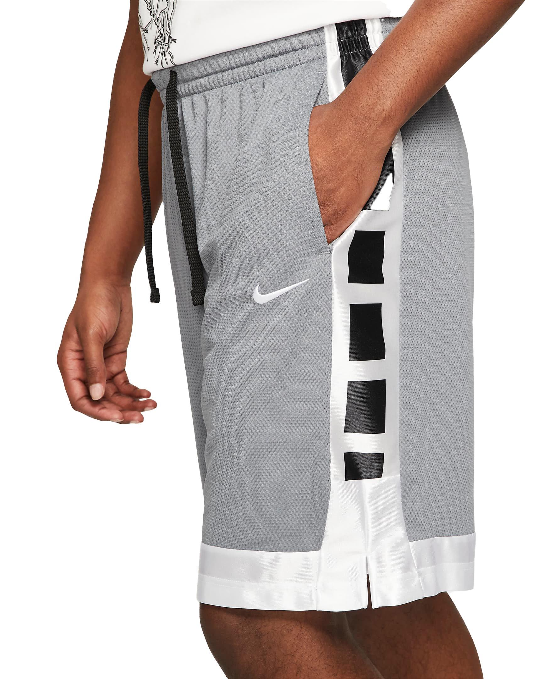 Grey nike hotsell elite shorts