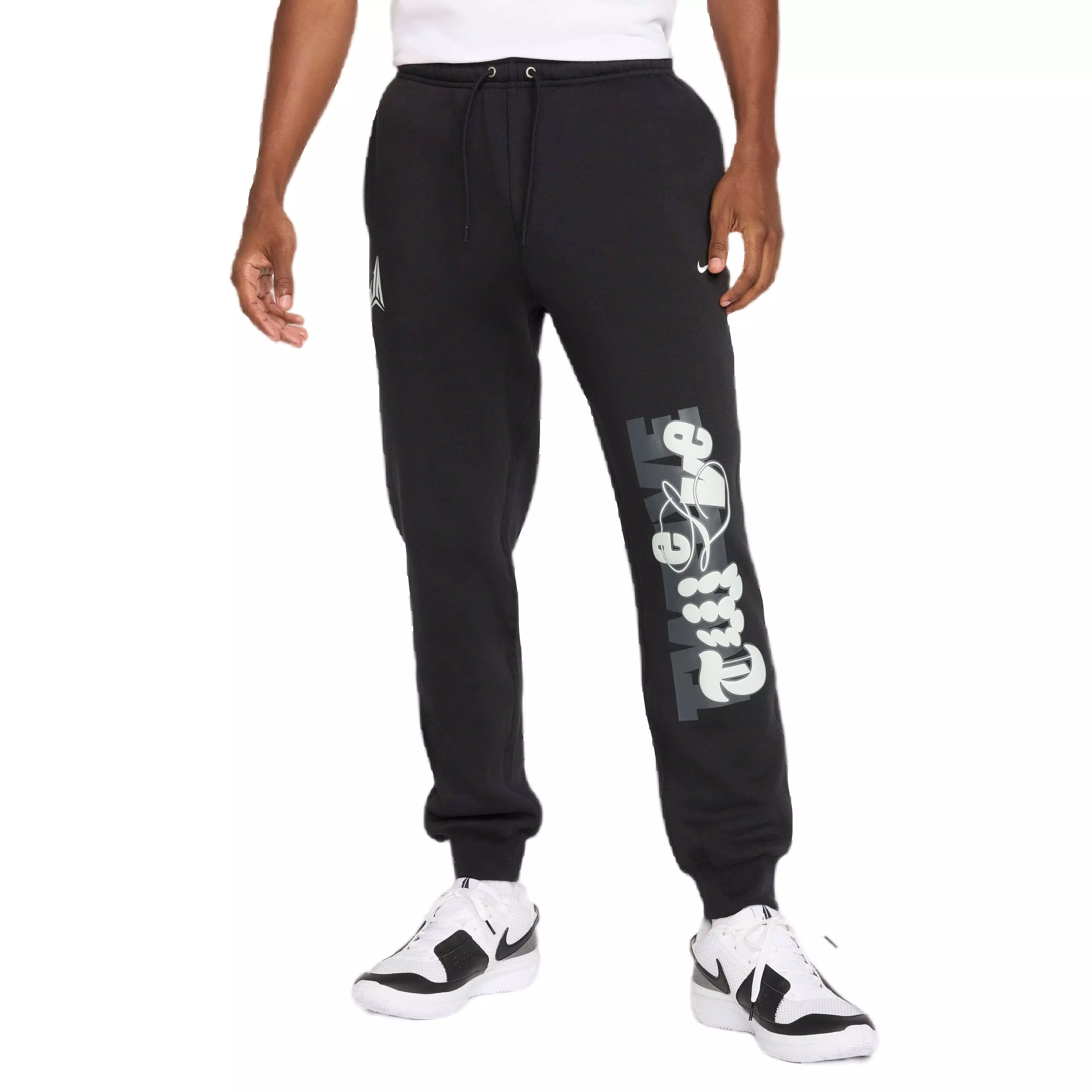Nike Men's Club Fleece Ja Basketball Joggers - BLACK