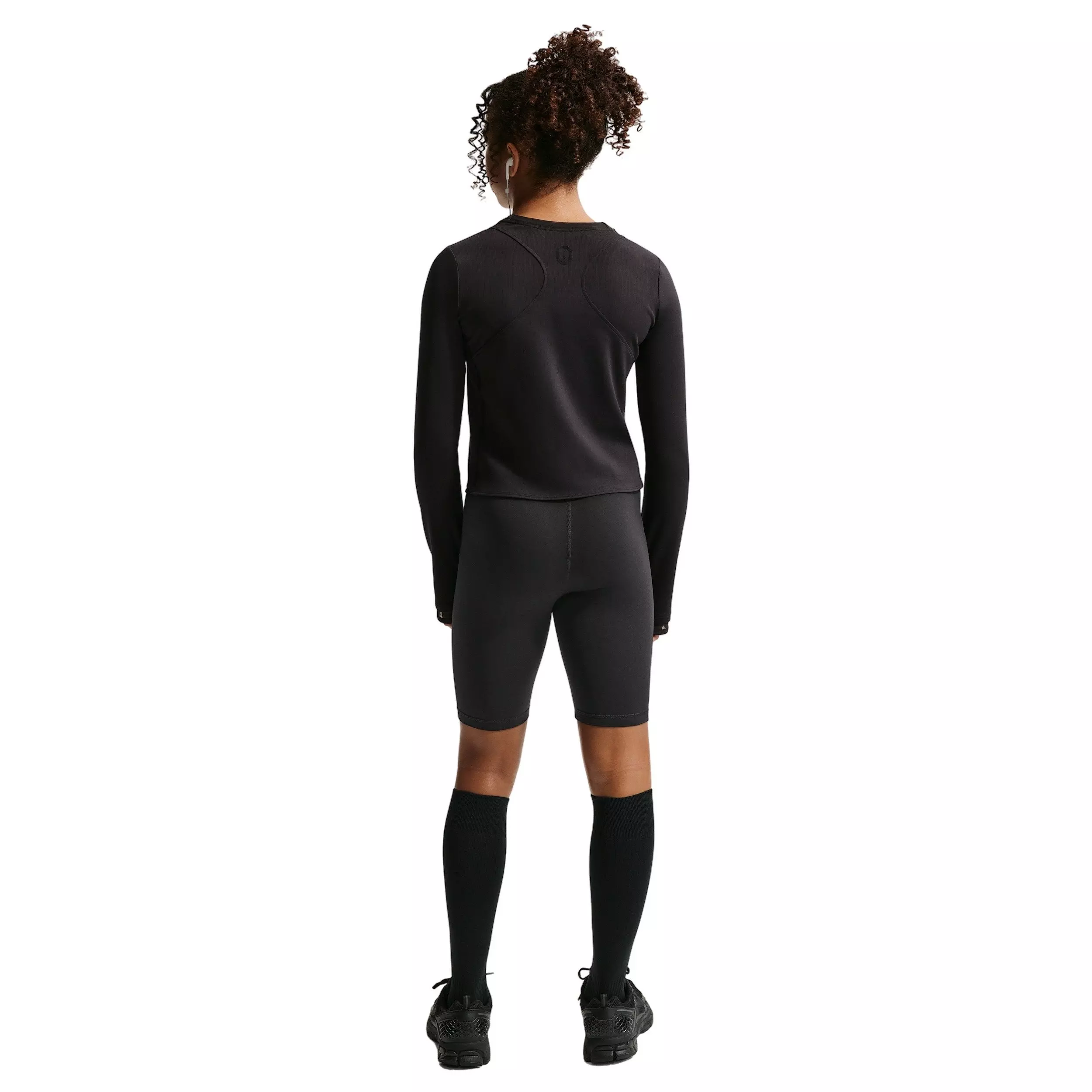 Nike Big Girls' MAVN Dri-FIT High-Rise 7" Shorts - Black - BLACK