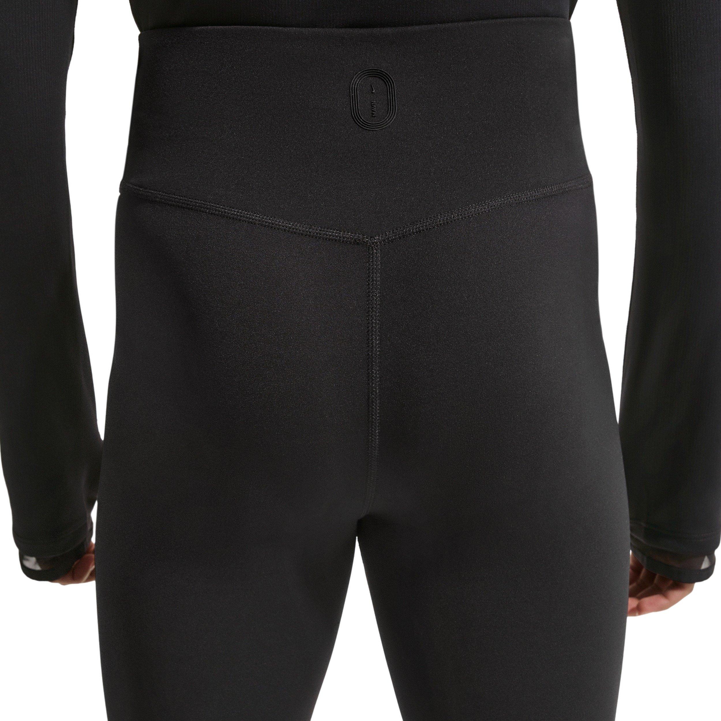 Nike MAVN Dri-FIT High-Rise Big Girls' Black 7" Shorts