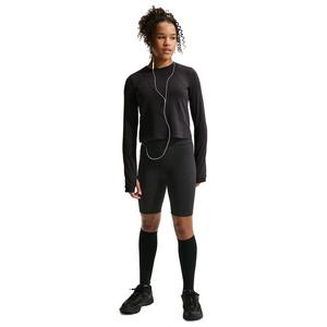 Nike Big Girls' MAVN Dri-FIT High-Rise 7" Shorts - Black