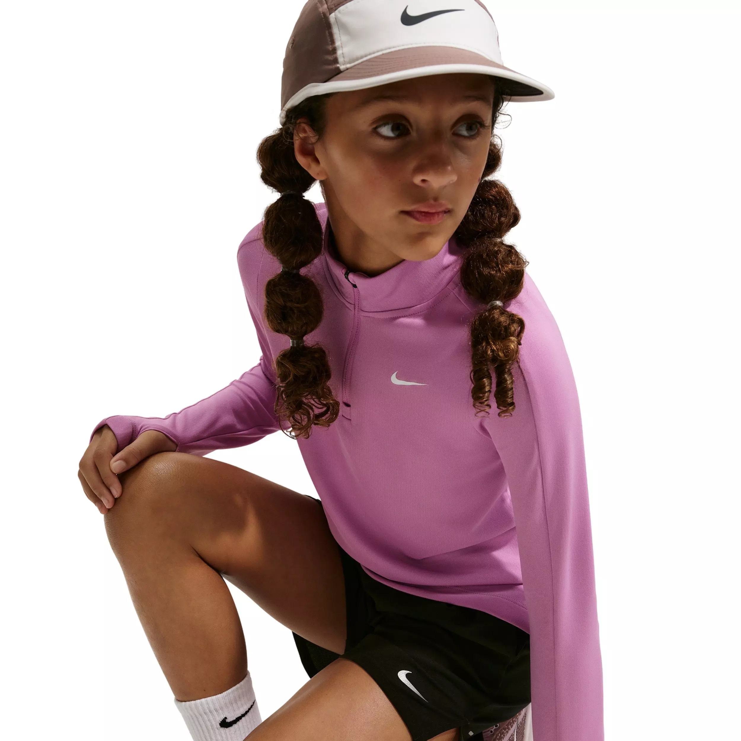 Nike Big Kids' Stride Dri-FIT Training Shorts - Black - BLACK