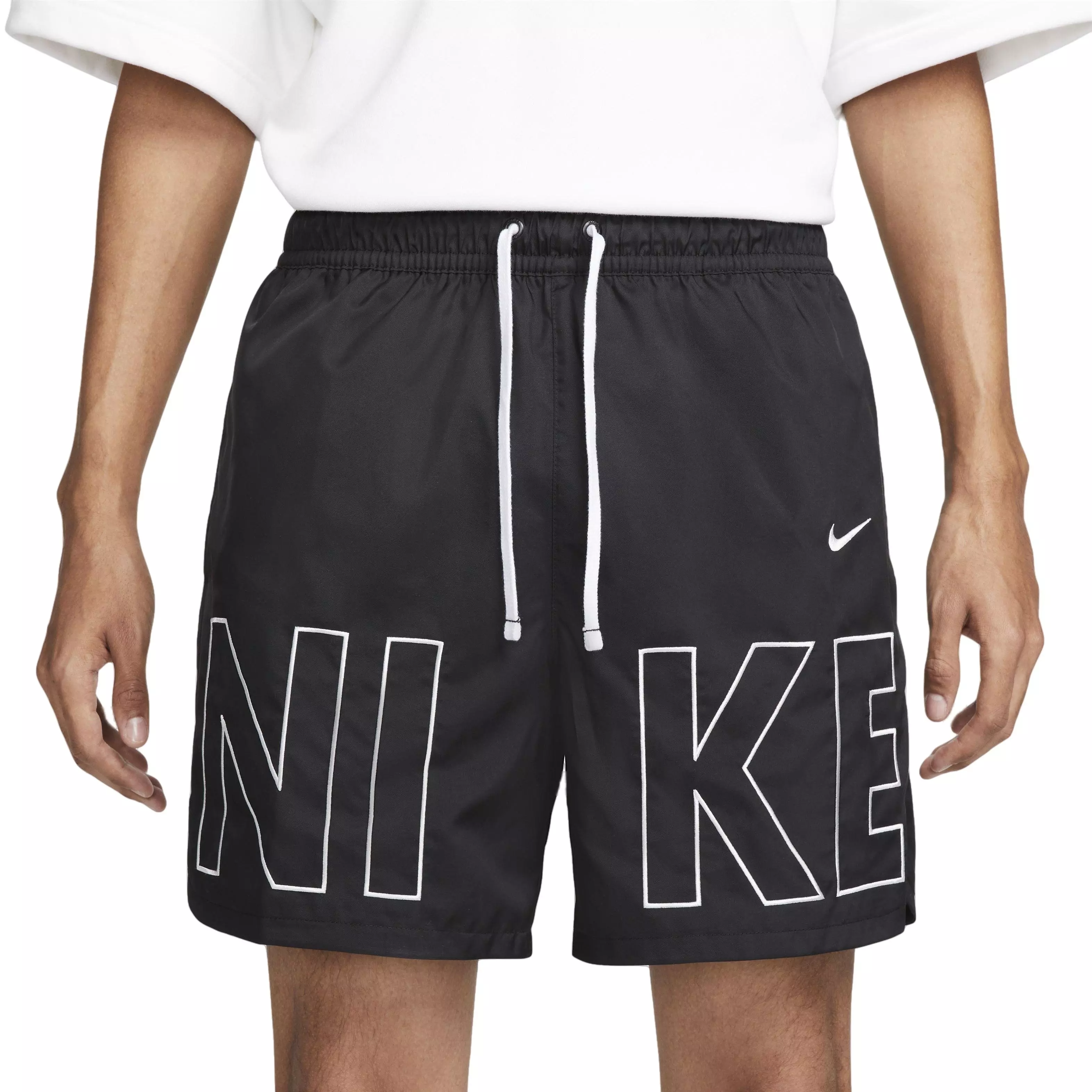 Nike Men's Sportswear Flow Shorts - Black - BLACK