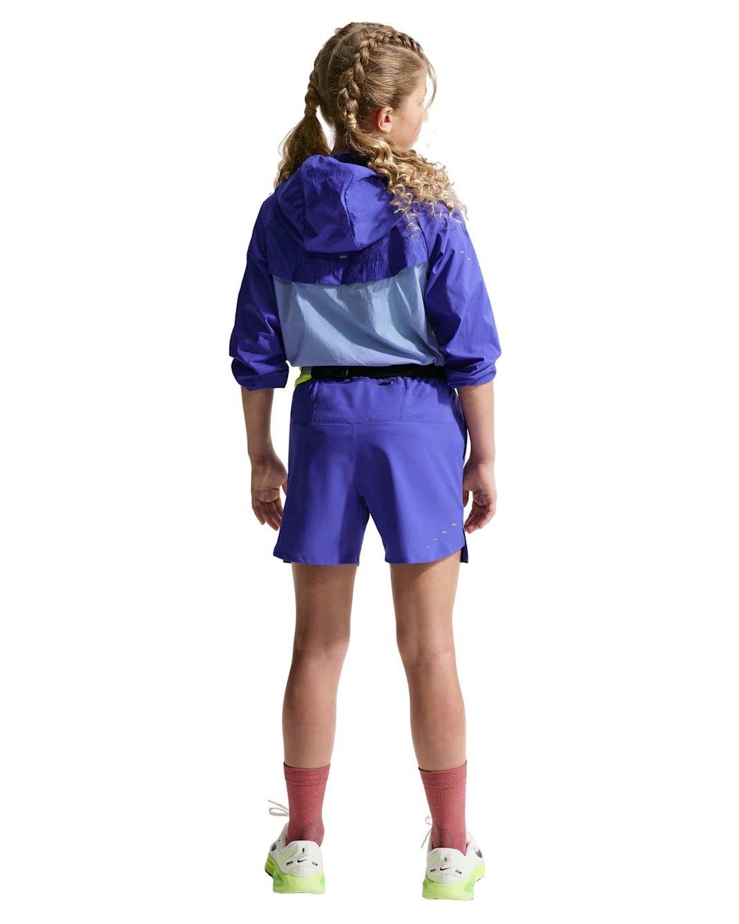 Nike Stride Dri-FIT Big Kids' Blue Training Shorts