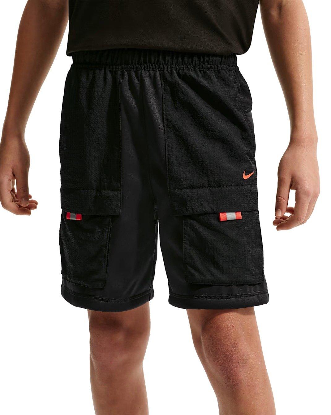 Nike Big Boys' Sportswear City Utility Shorts - Black - BLACK Thumbnail View 1