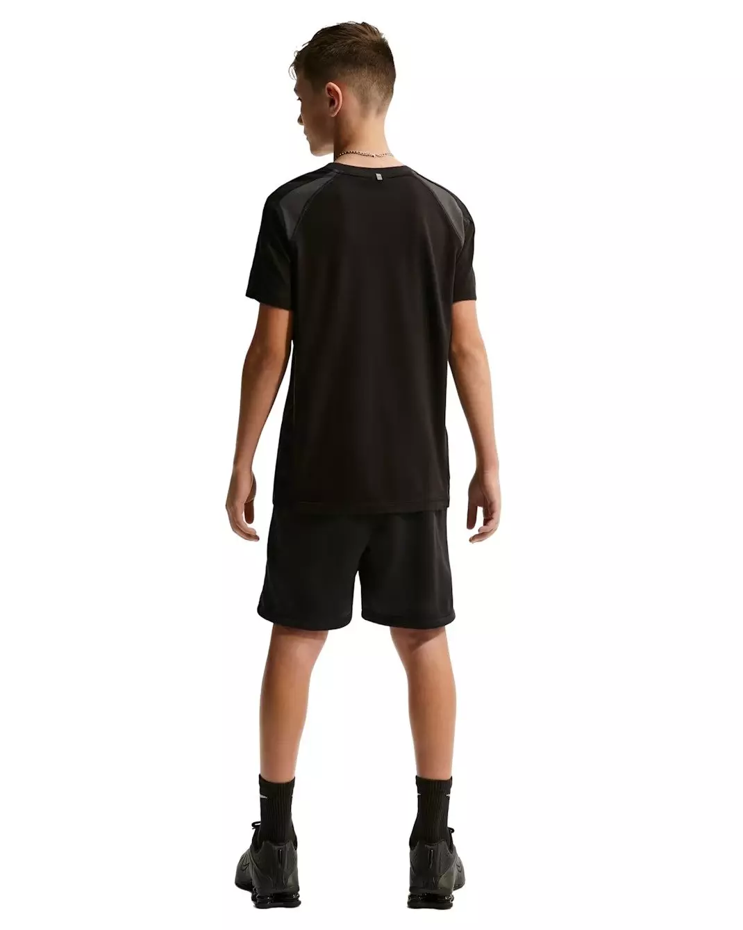 Nike Big Boys' Sportswear City Utility Shorts - Black - BLACK