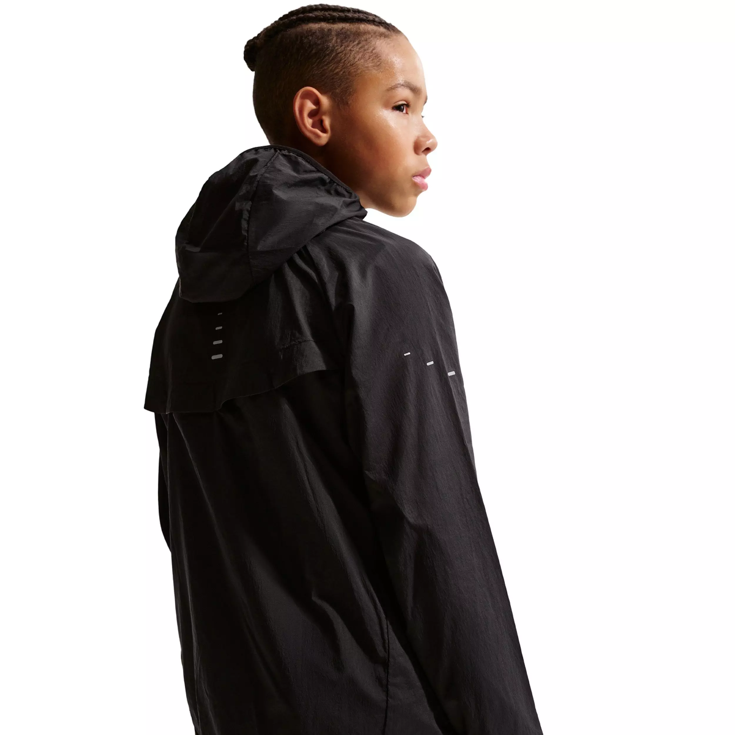 Nike Big Kids' Stride Repel UV Training Jacket - Black - BLACK