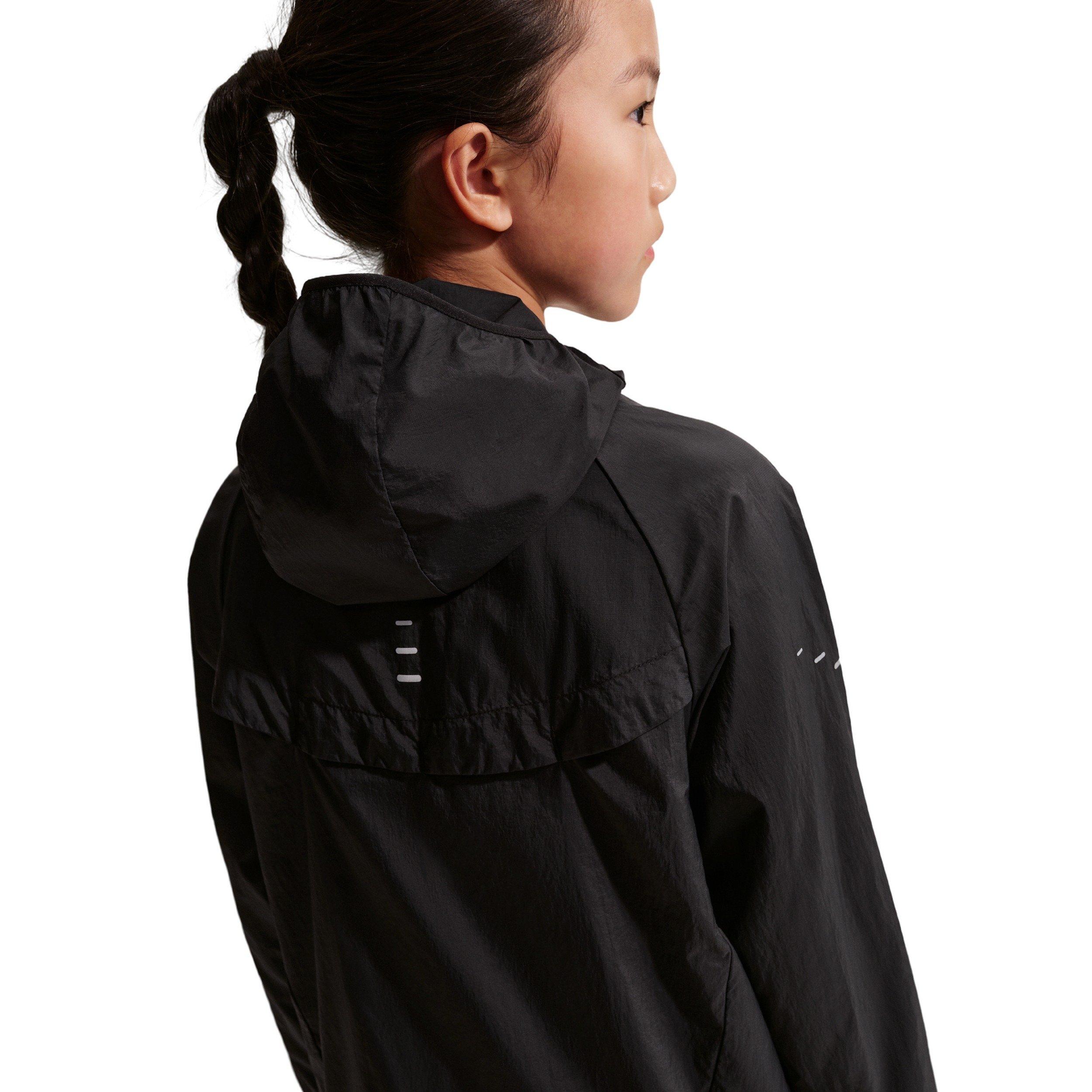 Nike Big Kids' Stride Repel UV Training Jacket - Black - BLACK Thumbnail View 4