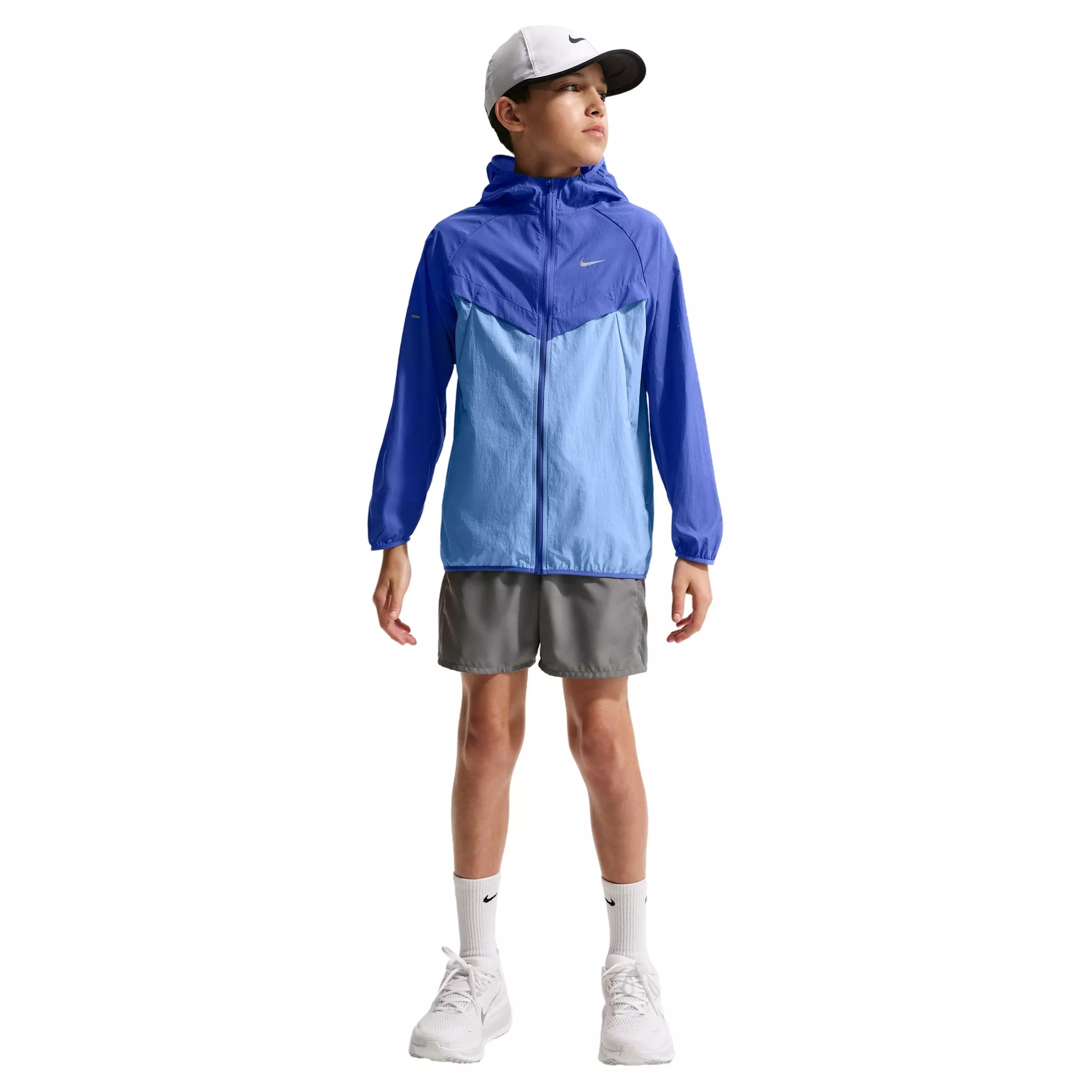 Nike Big Kids' Stride Repel UV Training Jacket - Blue - BLUE