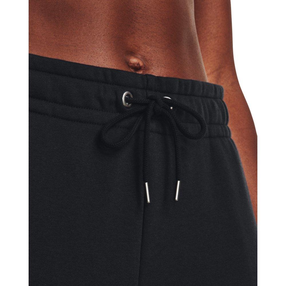 Under Armour Women's Essential Fleece Jogger - BLACK Thumbnail View 3